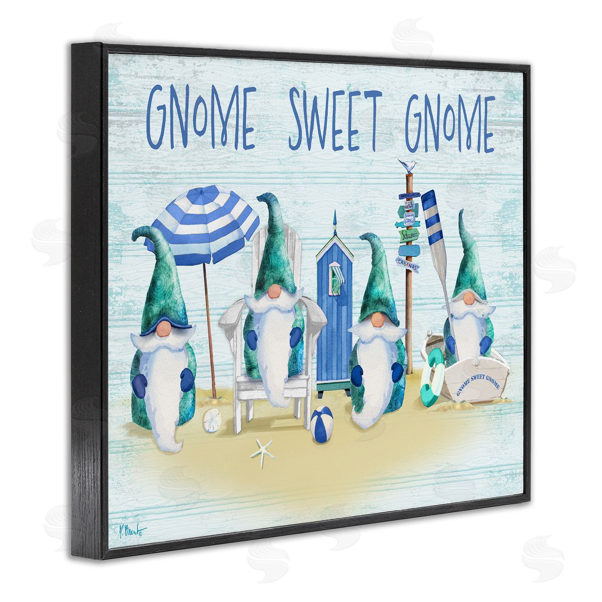 Paul Brent Sweet Gnome Coastal Beach Family