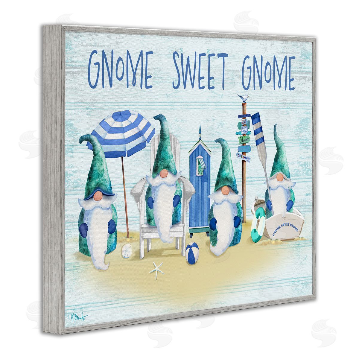 Paul Brent Sweet Gnome Coastal Beach Family