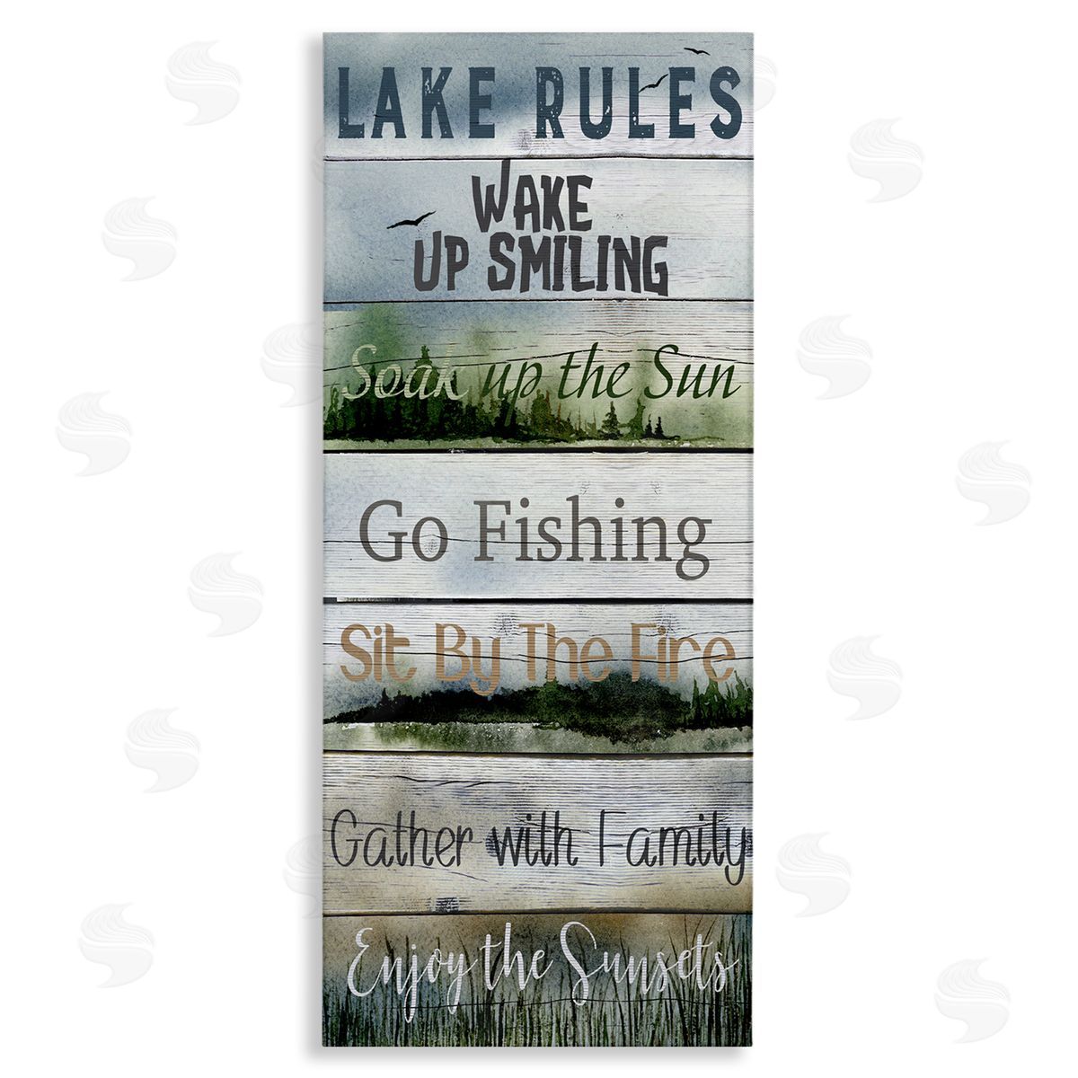 Kourtni Gunn Lake Rules Rustic List