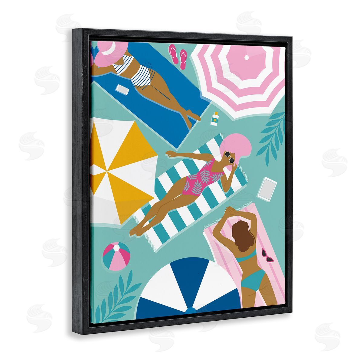 Angela Nickeas Modern Summer Sunbathing Girls