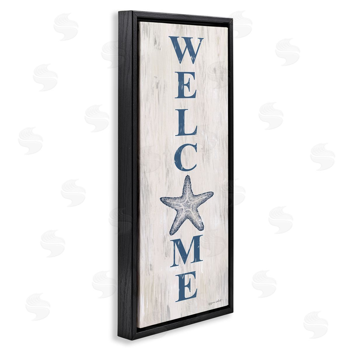 Annie LaPoint Welcome Starfish Phrase Sign