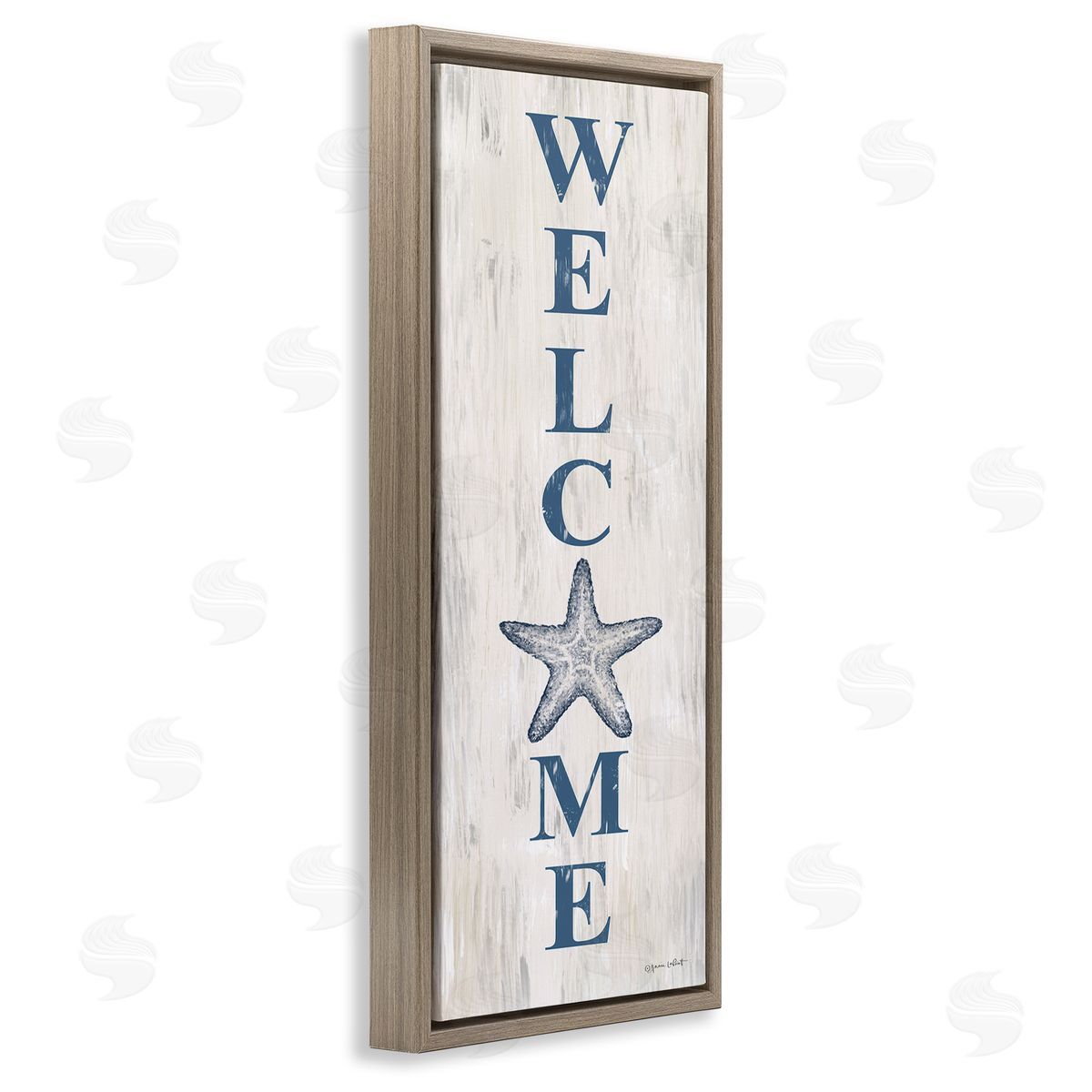 Annie LaPoint Welcome Starfish Phrase Sign