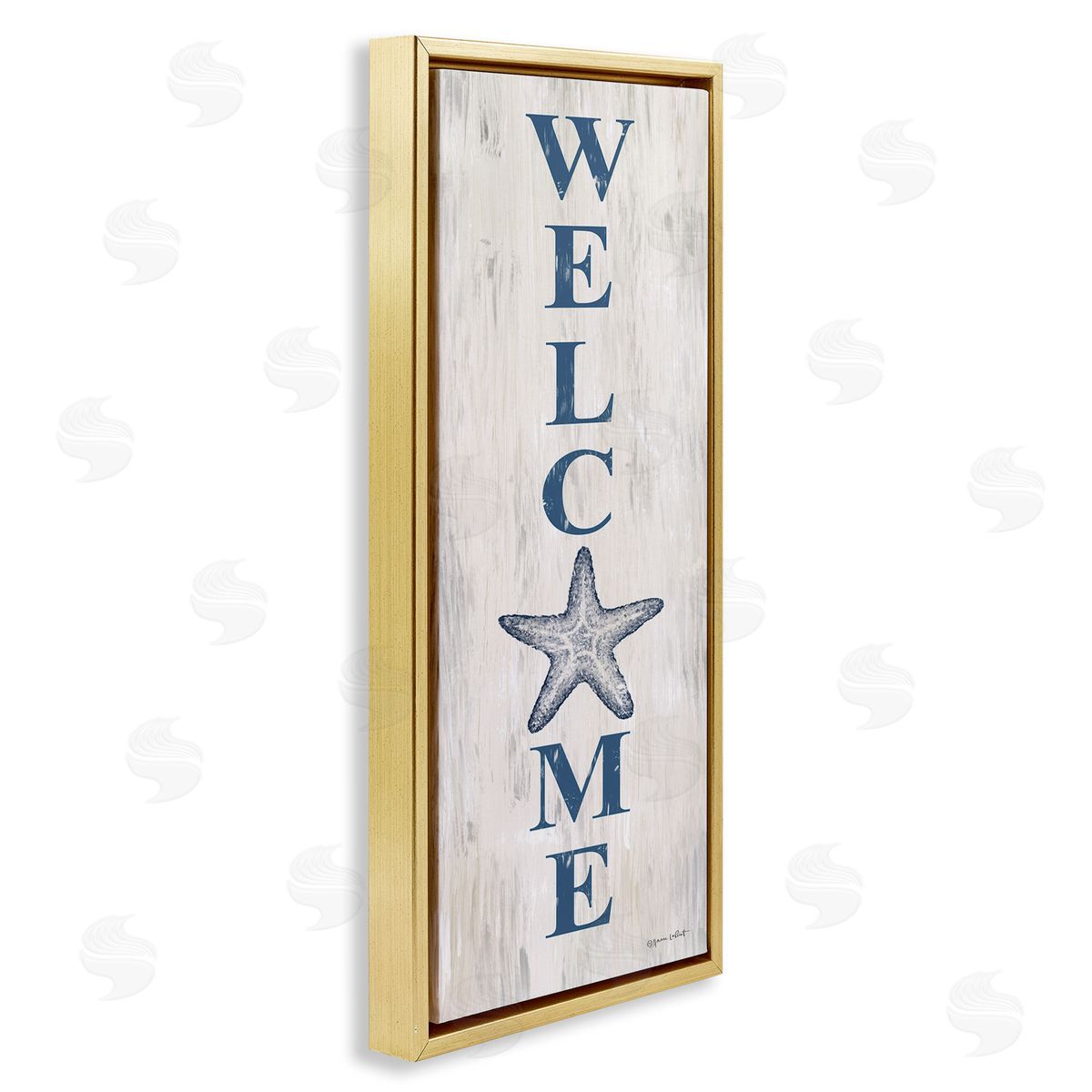 Annie LaPoint Welcome Starfish Phrase Sign