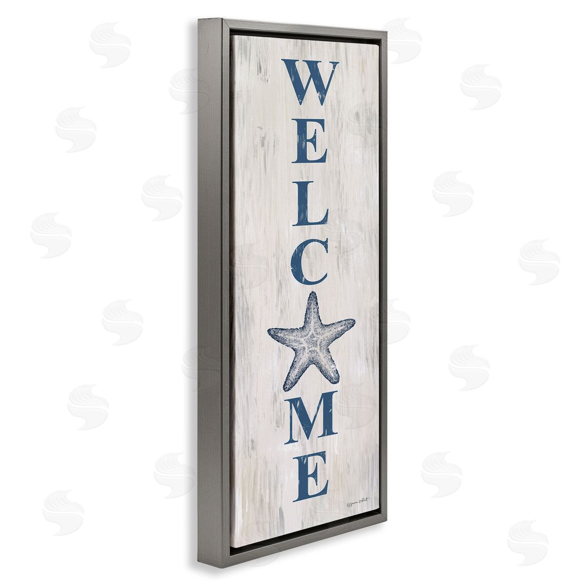 Annie LaPoint Welcome Starfish Phrase Sign