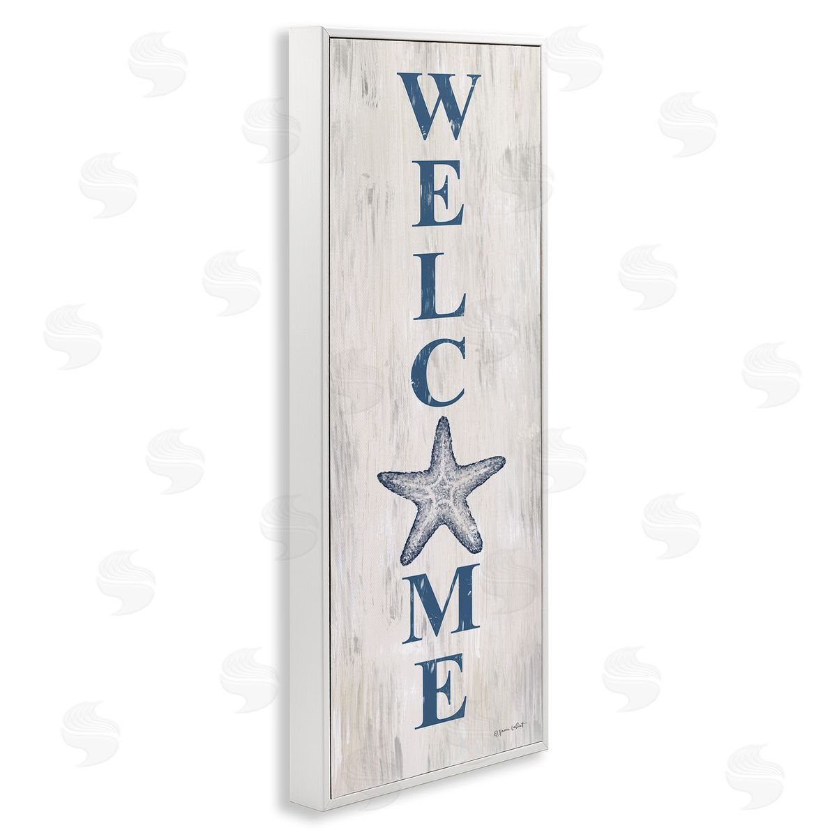 Annie LaPoint Welcome Starfish Phrase Sign