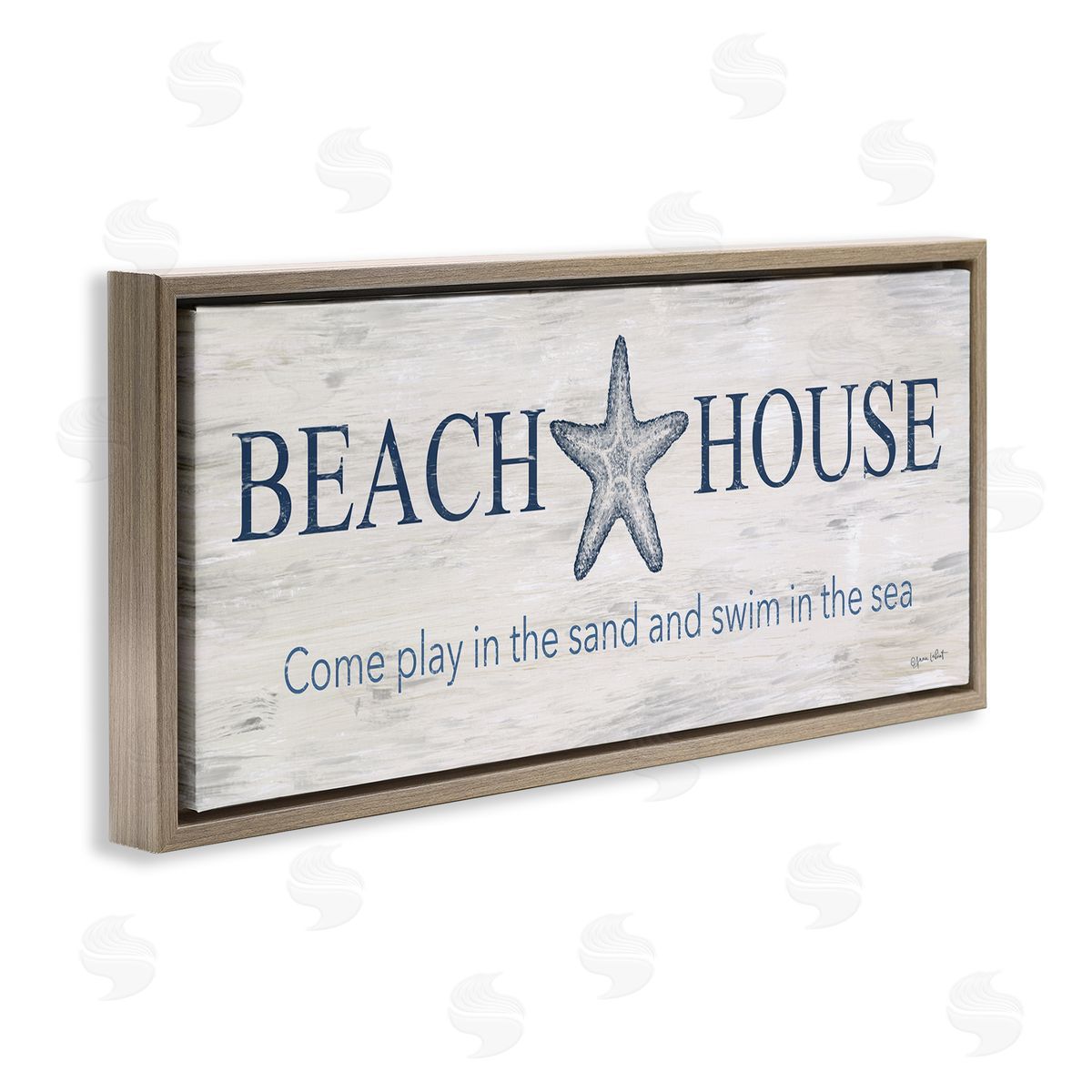 Annie LaPoint Beach House Come Play Nautical Phrase
