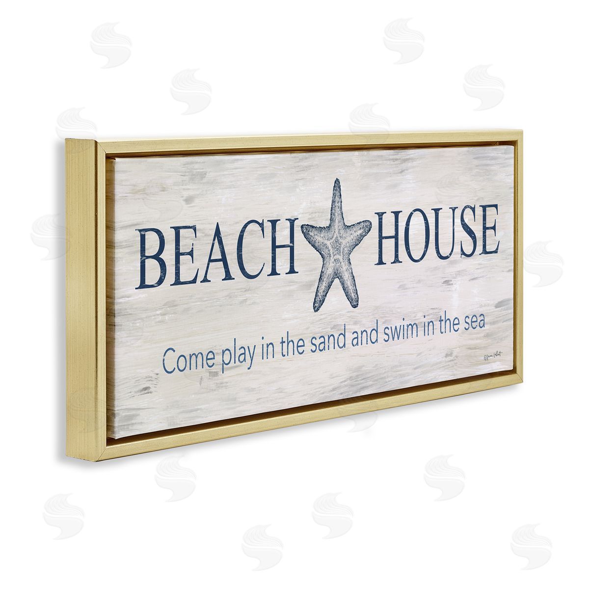 Annie LaPoint Beach House Come Play Nautical Phrase