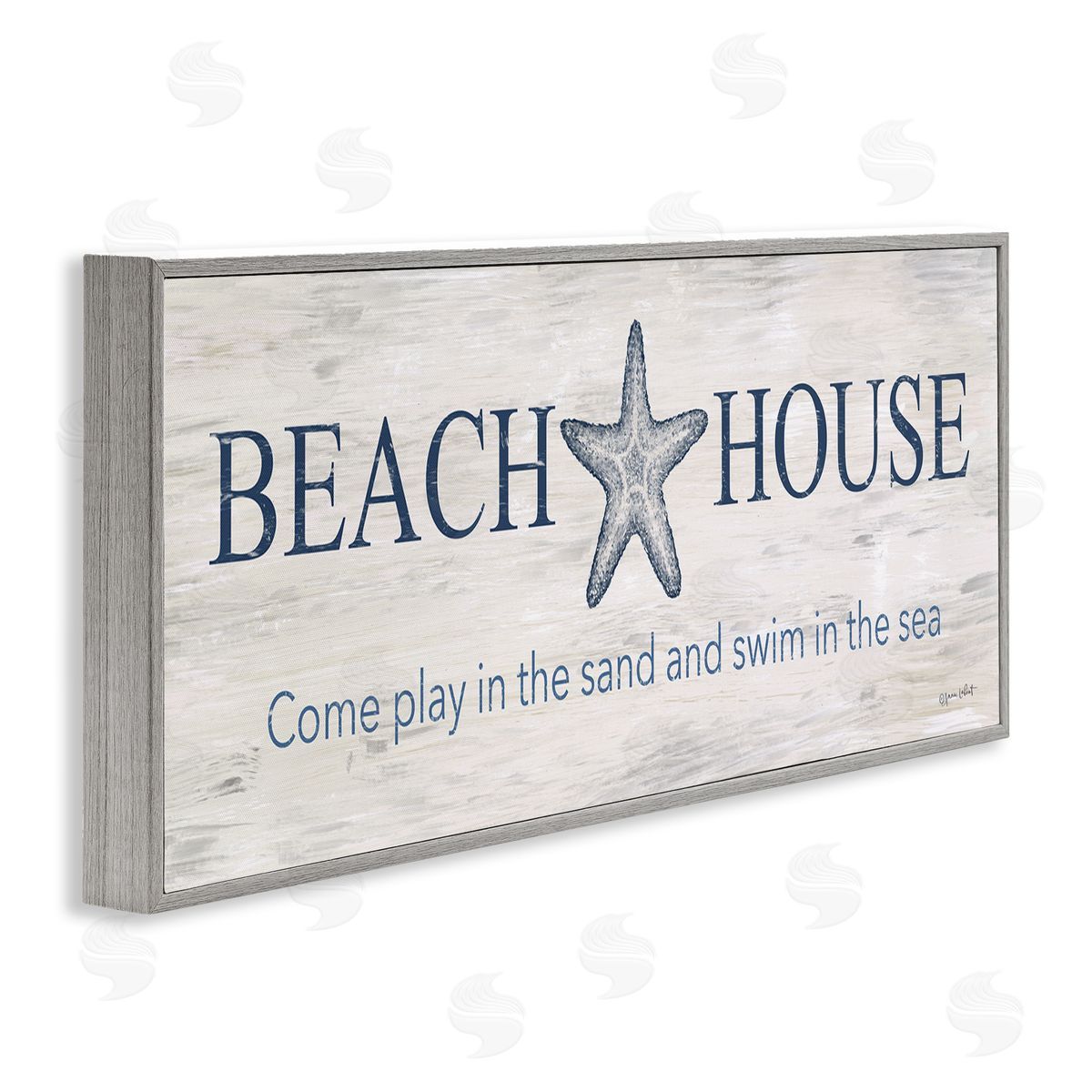 Annie LaPoint Beach House Come Play Nautical Phrase