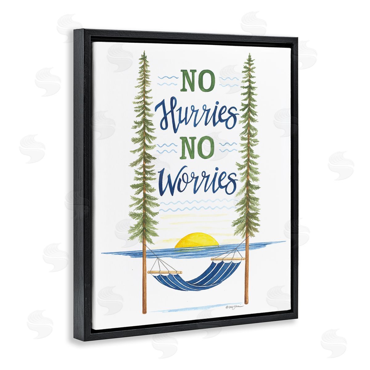 Deb Strain No Hurries Worries Hammock Scene