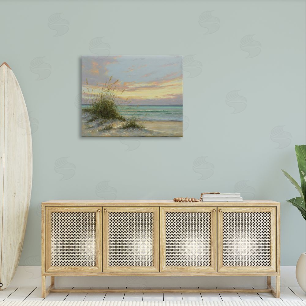 Martin Figlinski Beach Grass Vivid Sunset