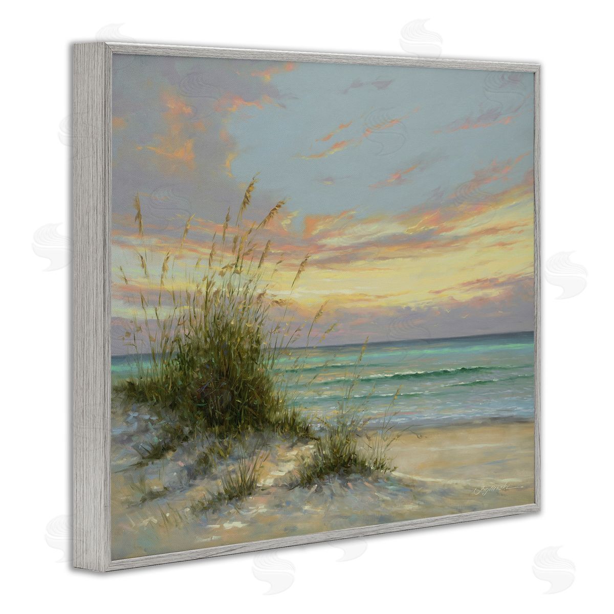 Martin Figlinski Beach Grass Vivid Sunset