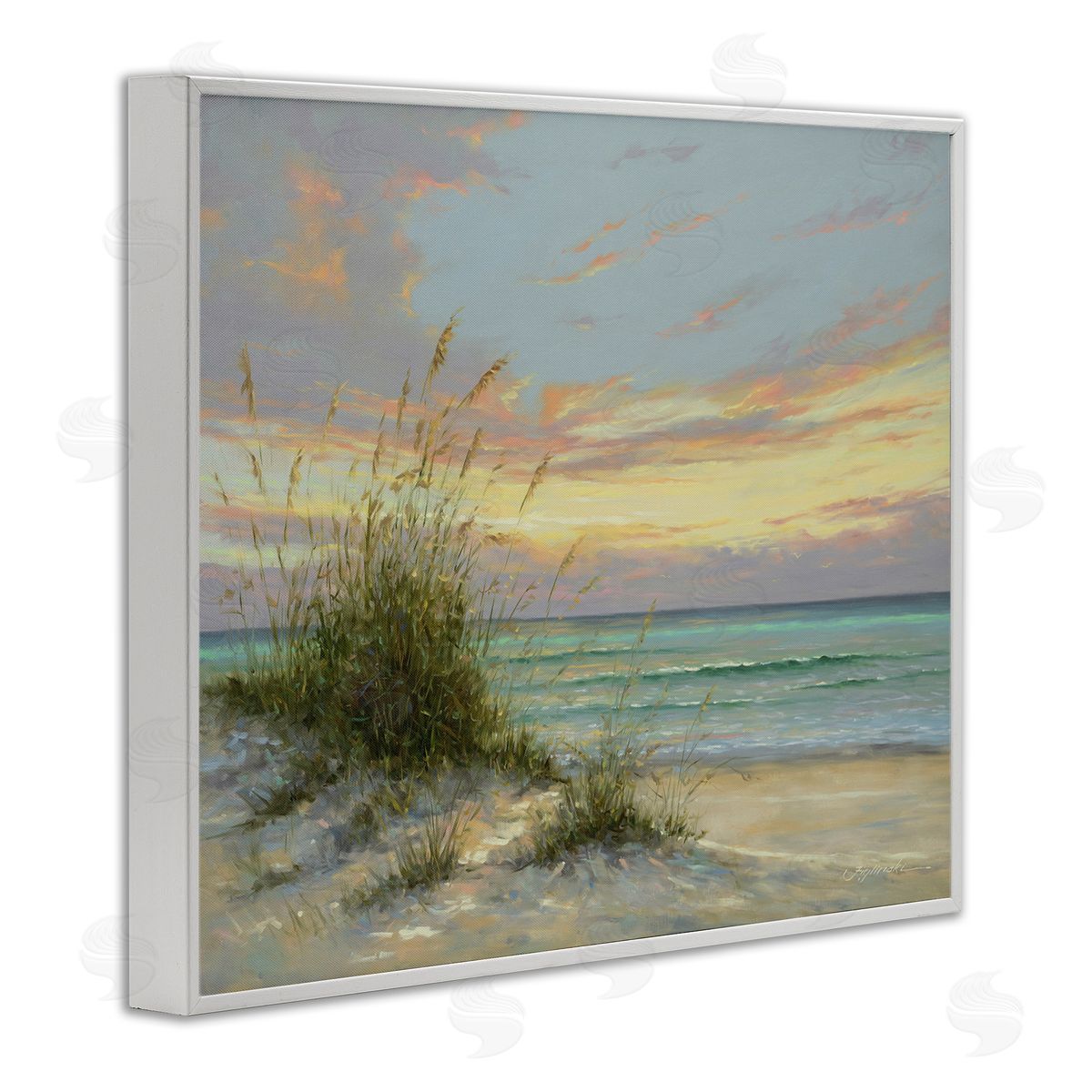 Martin Figlinski Beach Grass Vivid Sunset