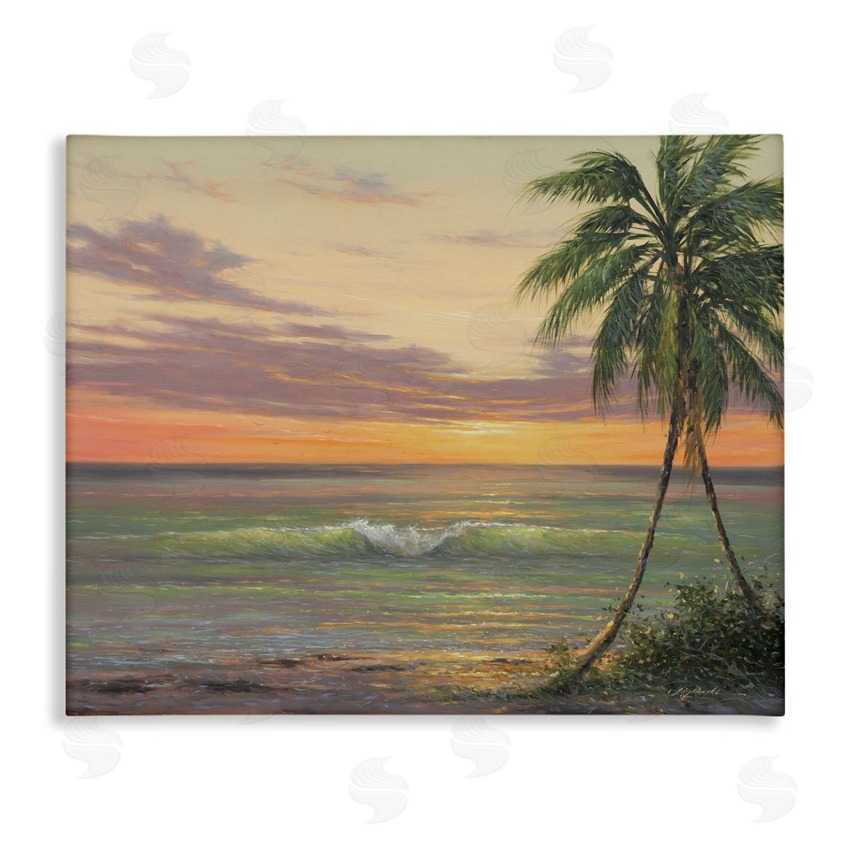 Martin Figlinski Tropical Ocean Waves Beach