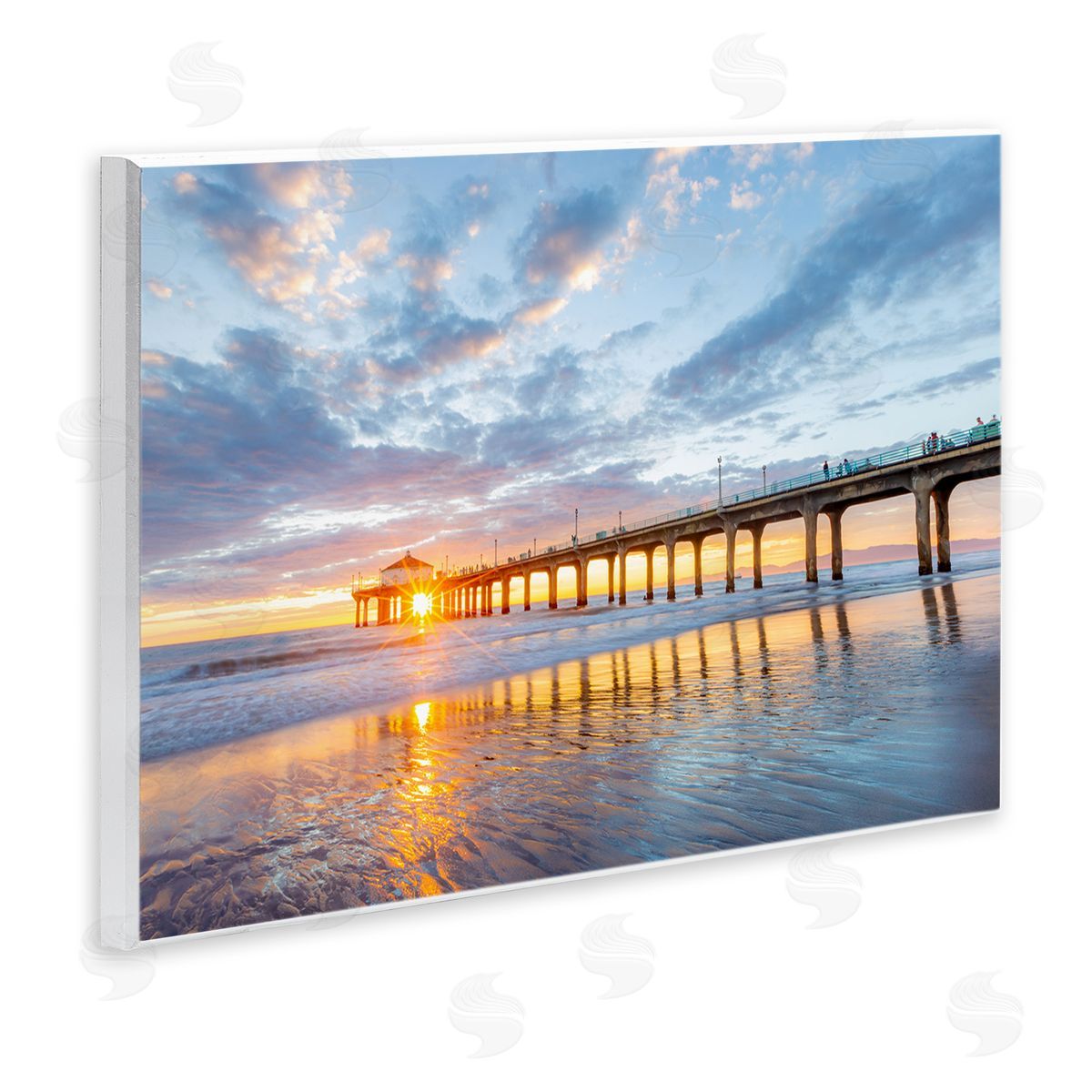 Jeff Poe Photography Ocean Pier Sunrise Reflection
