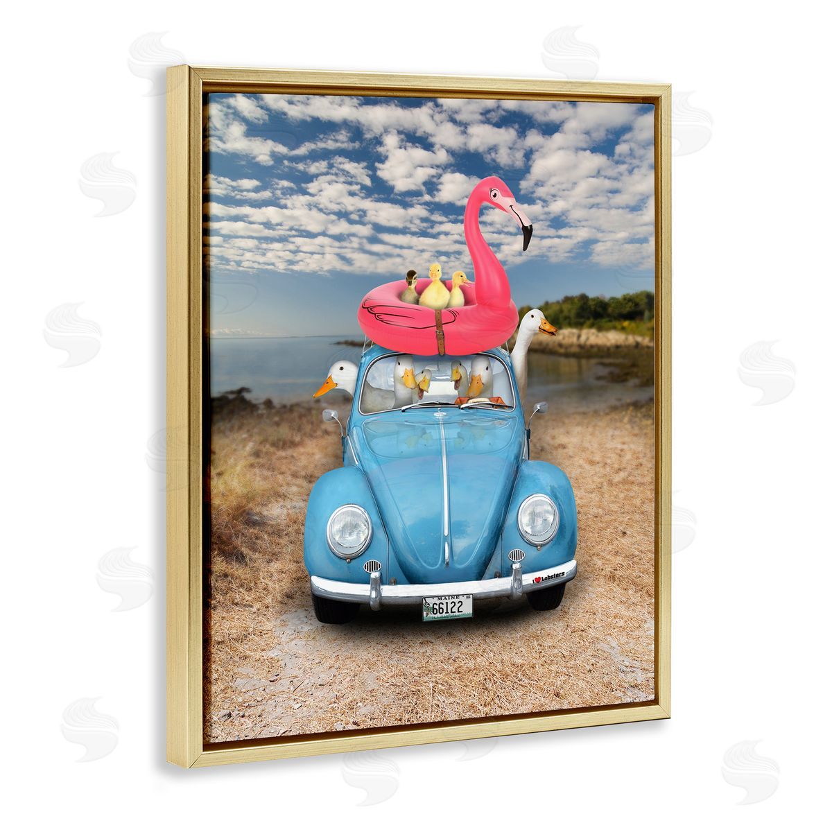 John Hovenstine Funny Summer Beach Vacation Geese