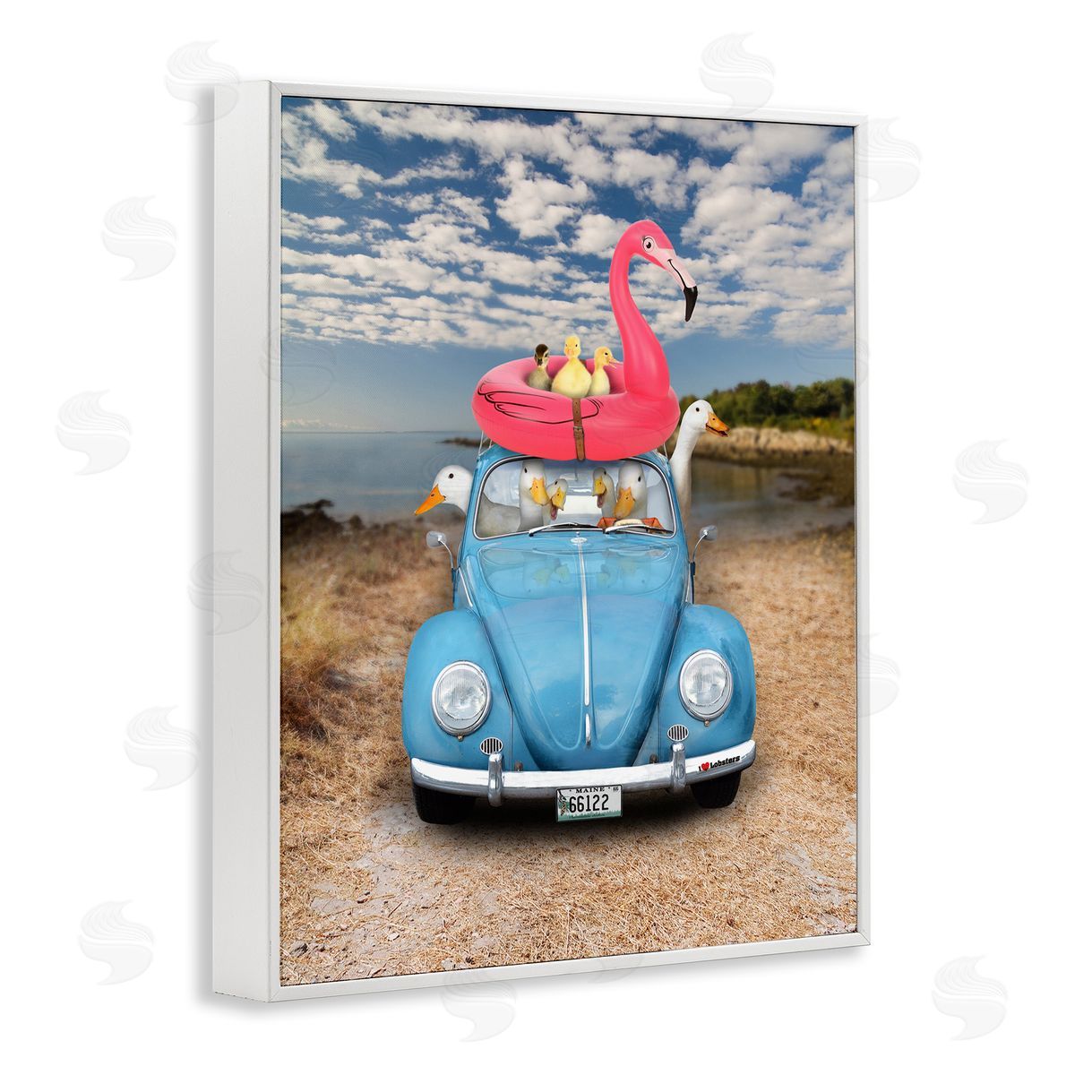 John Hovenstine Funny Summer Beach Vacation Geese