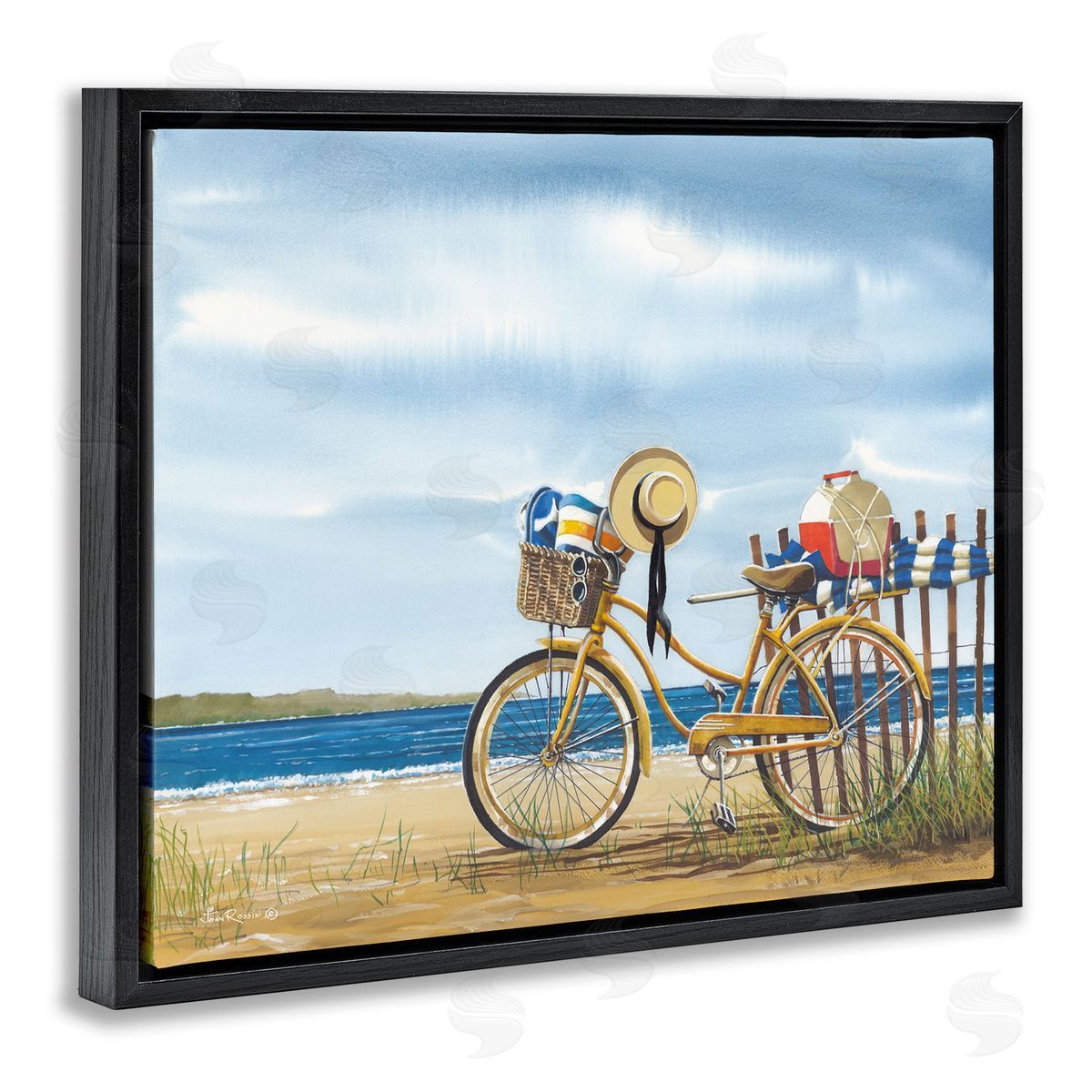 John Rossini Summer Bike Beach Day Waves