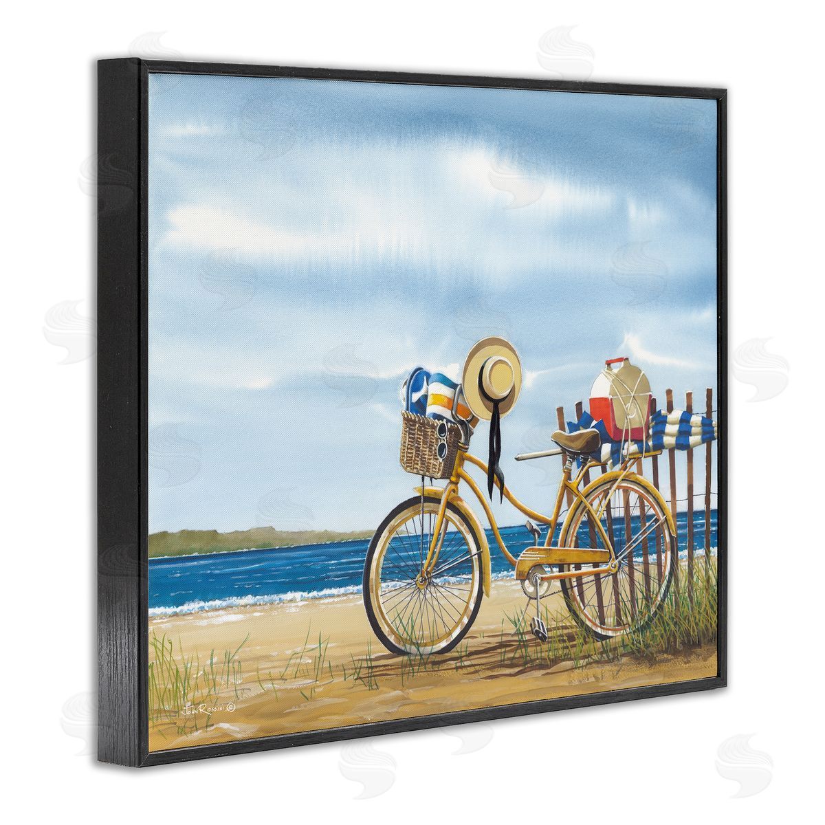John Rossini Summer Bike Beach Day Waves