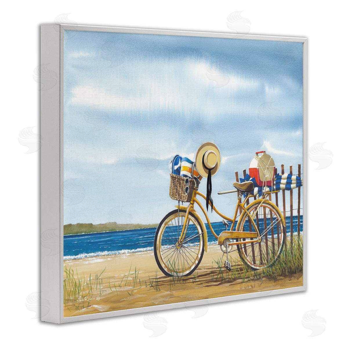 John Rossini Summer Bike Beach Day Waves