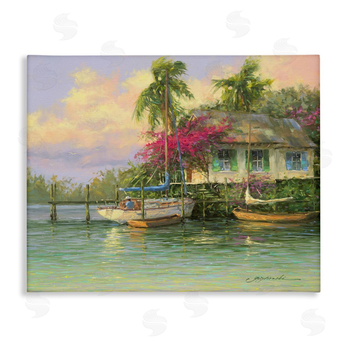 Martin Figlinski Tropical Vacation Seaside House