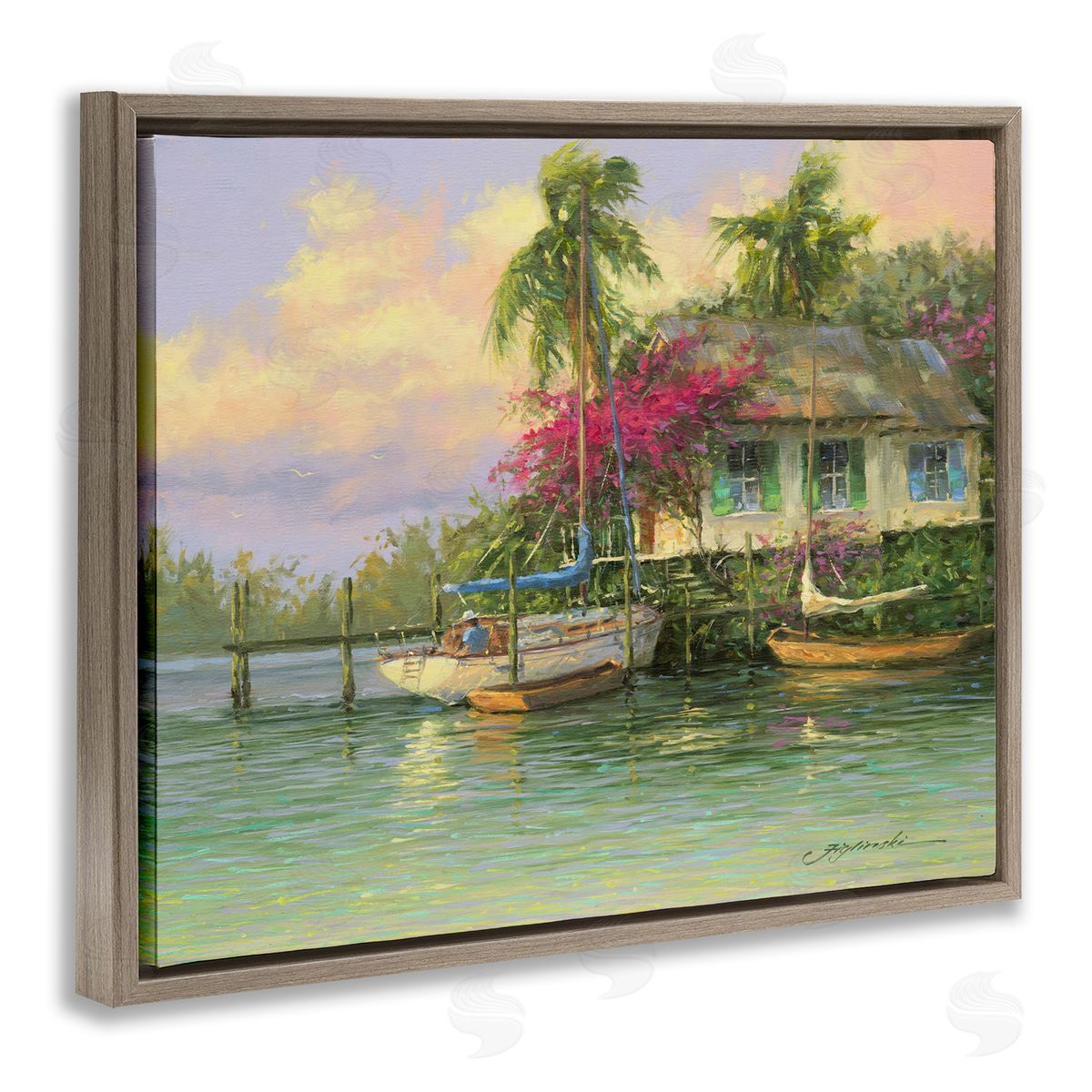 Martin Figlinski Tropical Vacation Seaside House