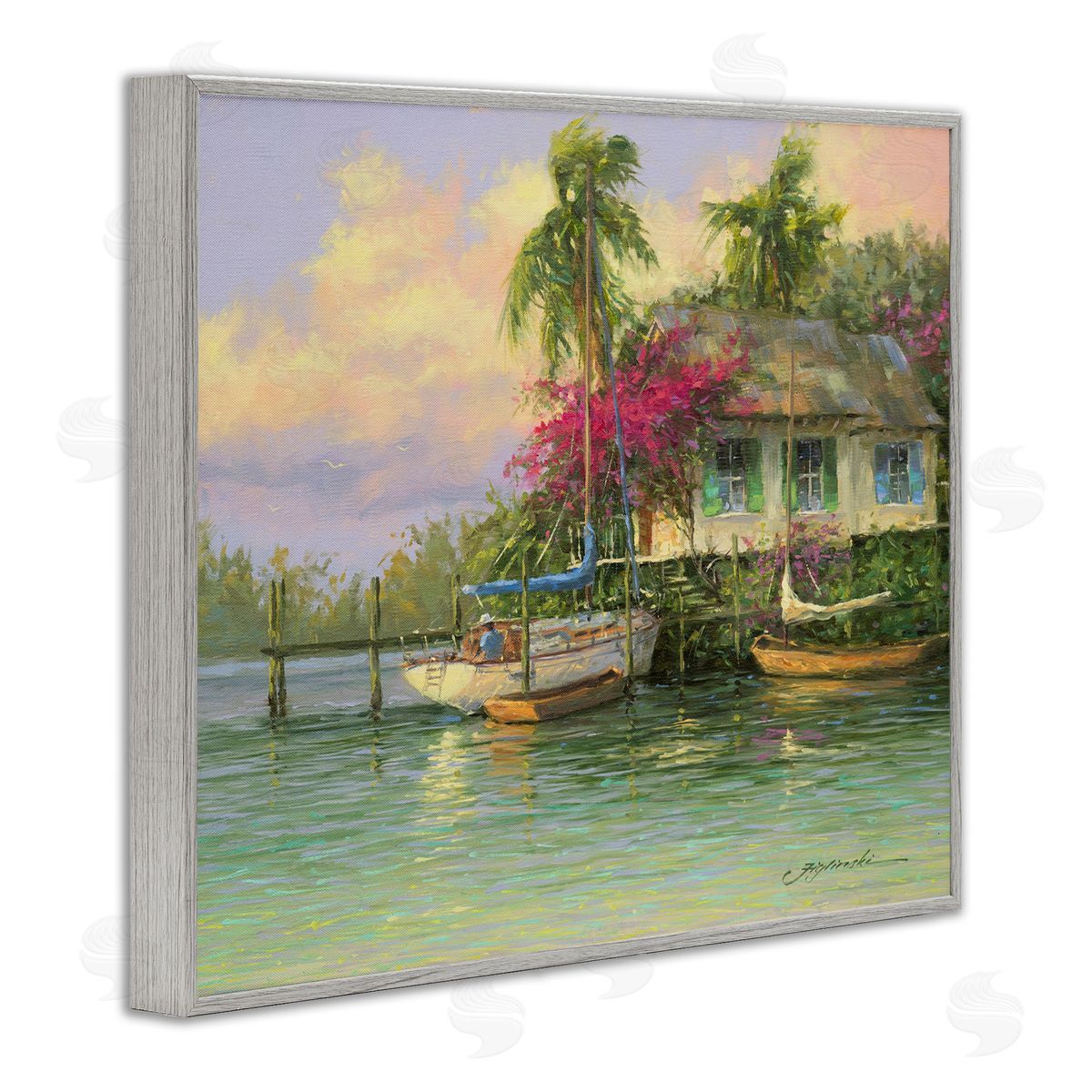 Martin Figlinski Tropical Vacation Seaside House