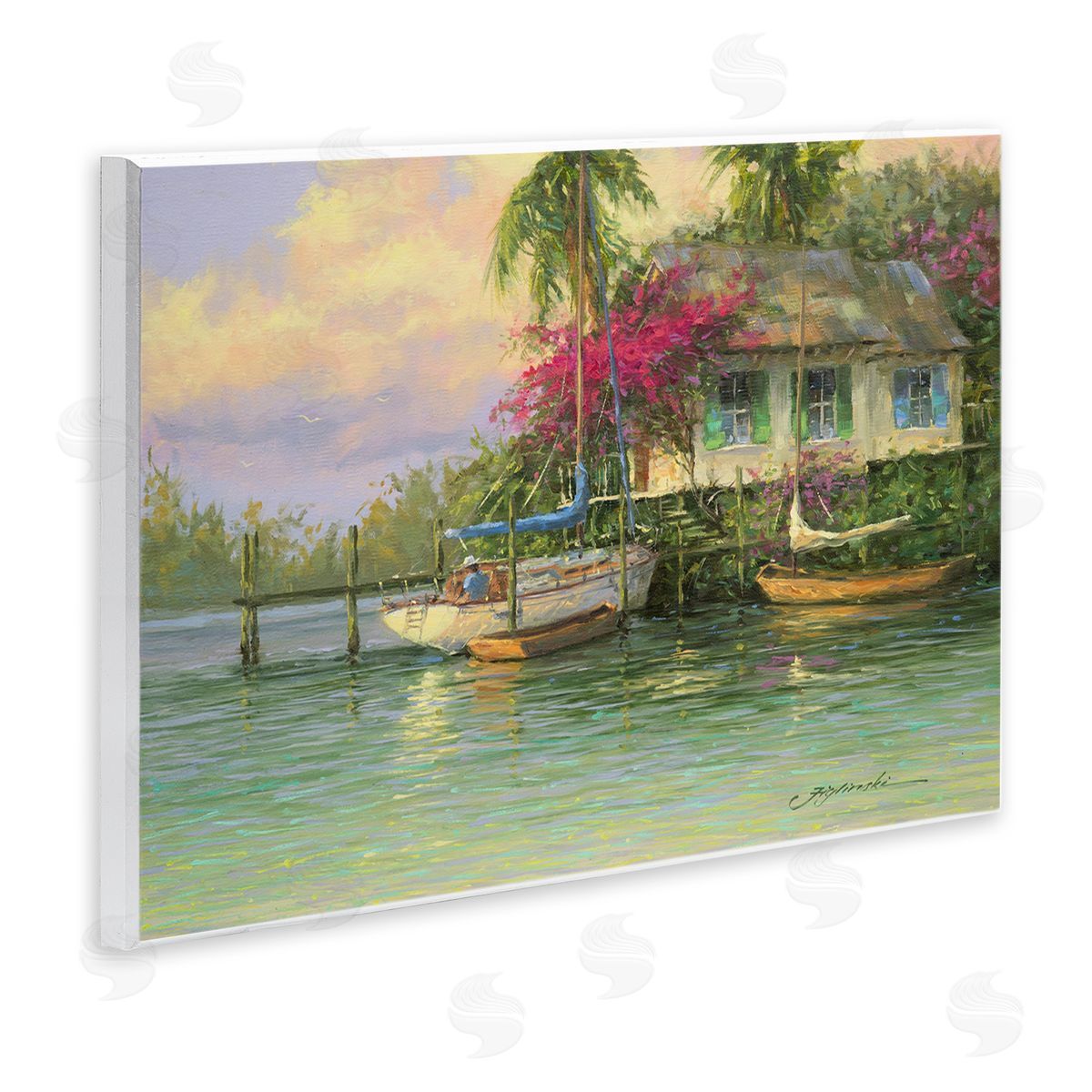 Martin Figlinski Tropical Vacation Seaside House