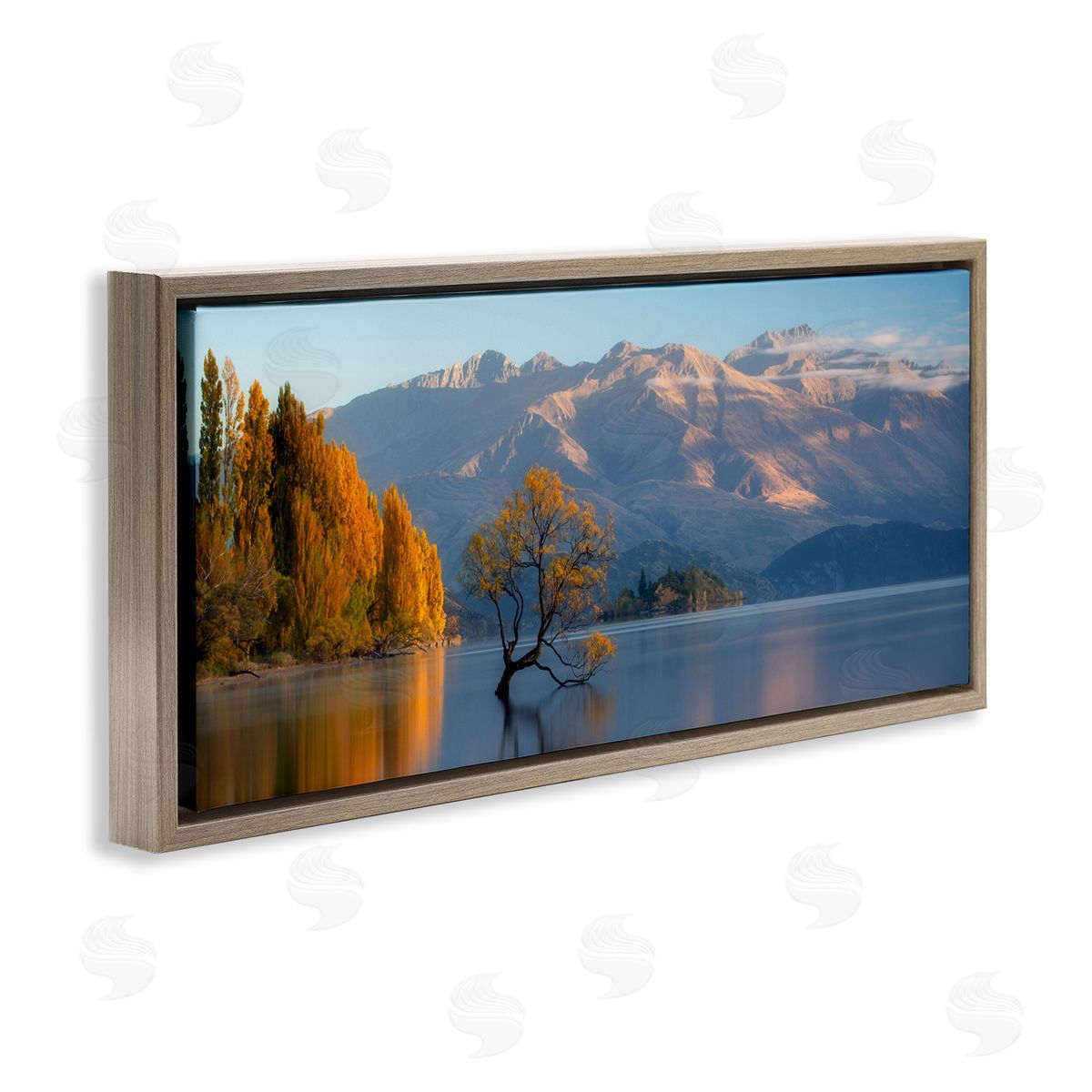 Lincoln Harrison Relaxing Lake Reflection Distant Mountains