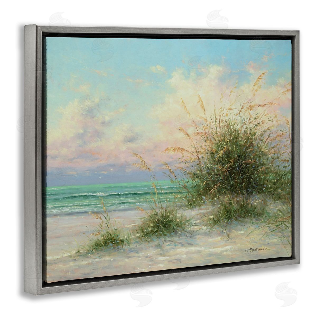 Martin Figlinski Summer Beach Grass Sea Waves