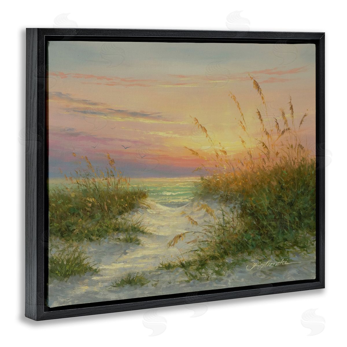 Martin Figlinski Sunset Beach Path Reeds
