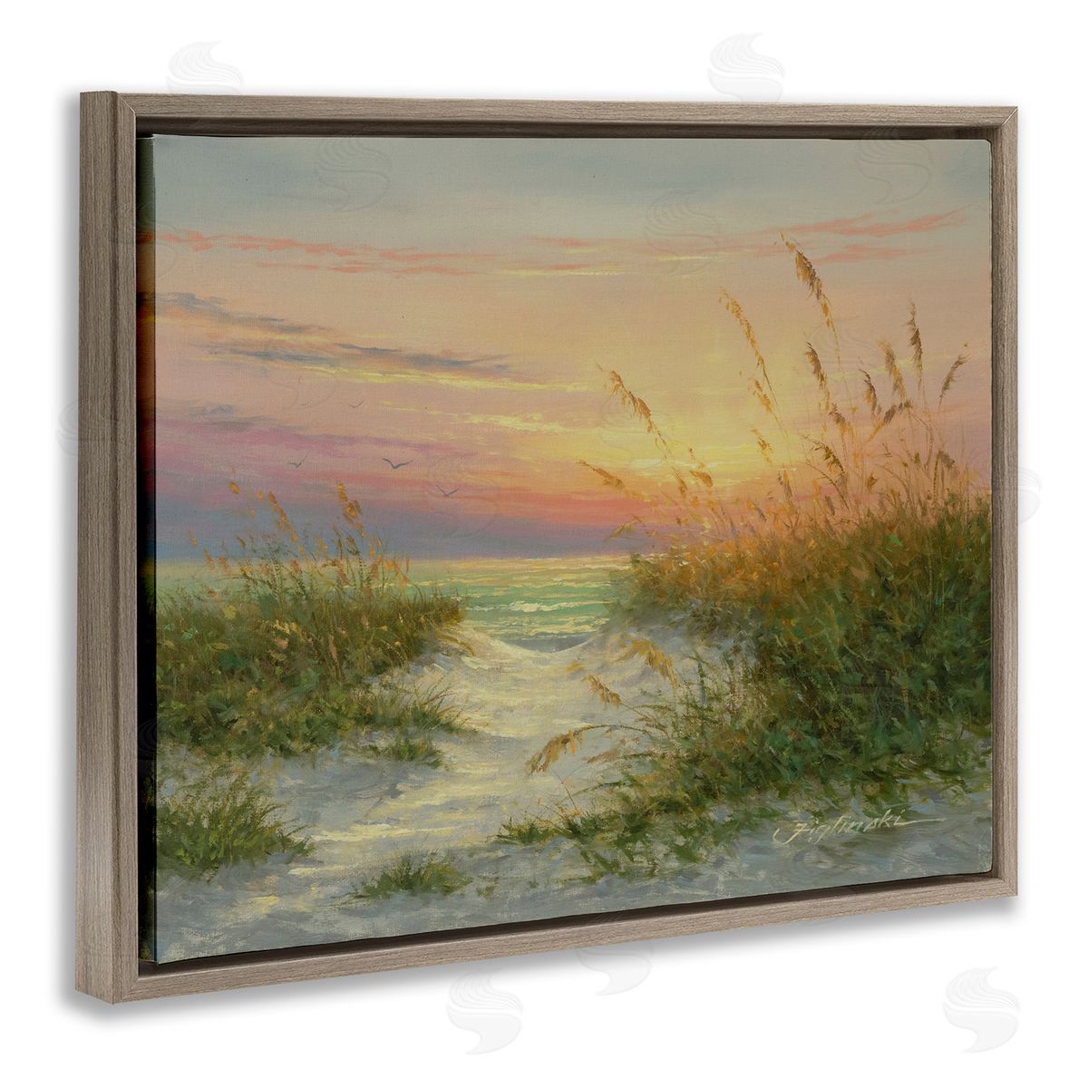 Martin Figlinski Sunset Beach Path Reeds