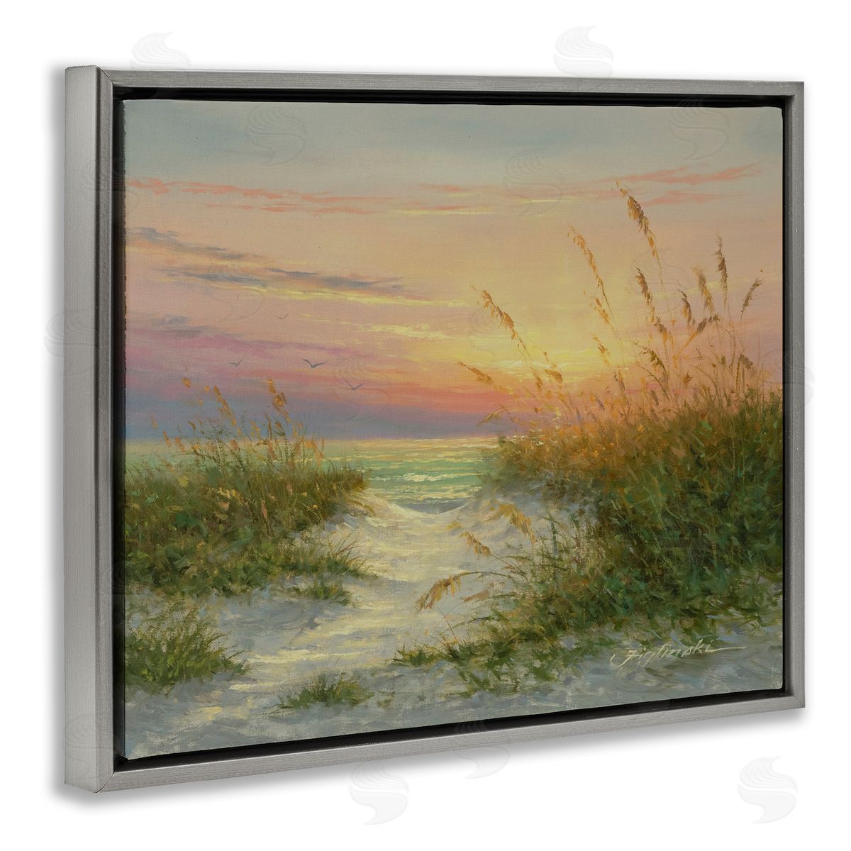 Martin Figlinski Sunset Beach Path Reeds