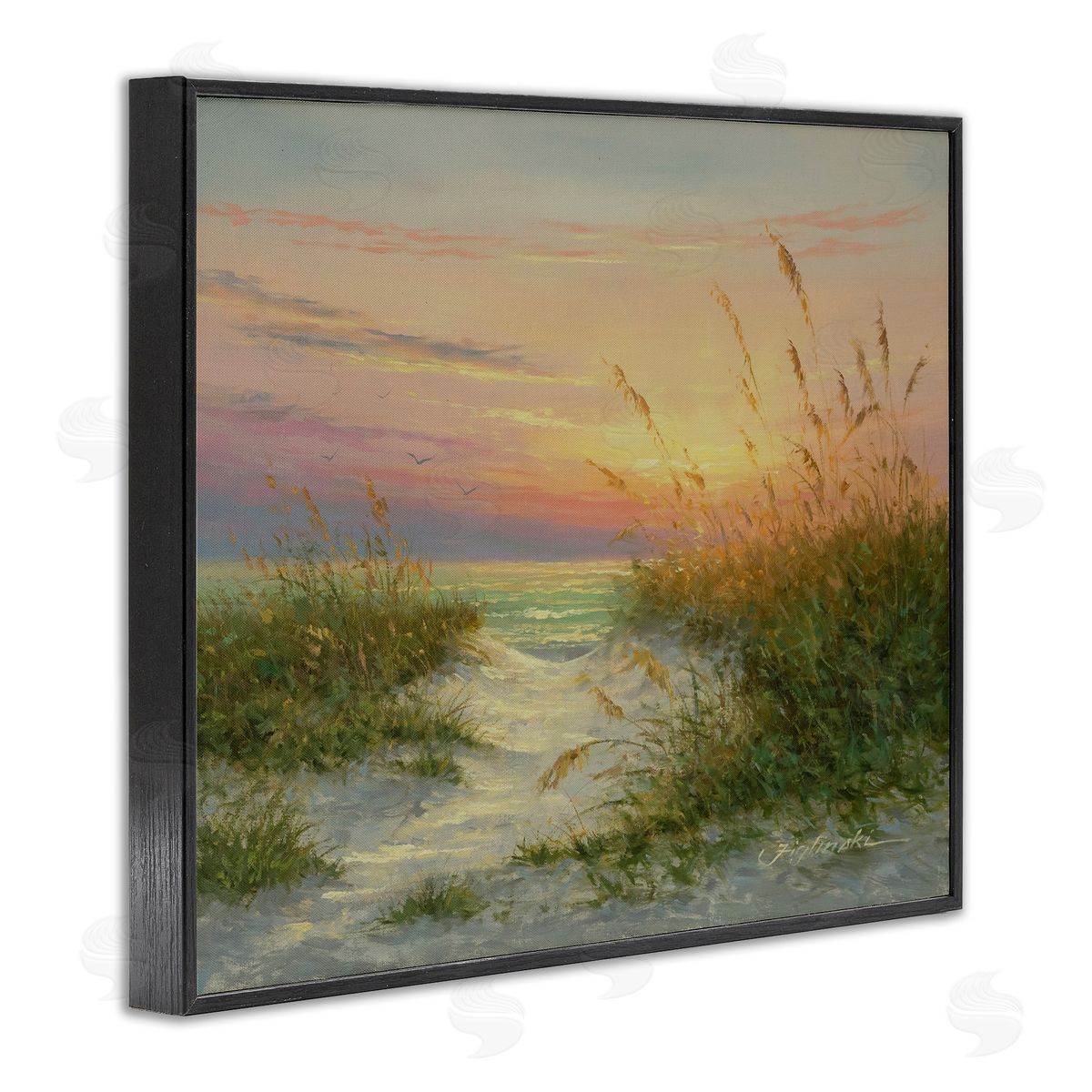Martin Figlinski Sunset Beach Path Reeds