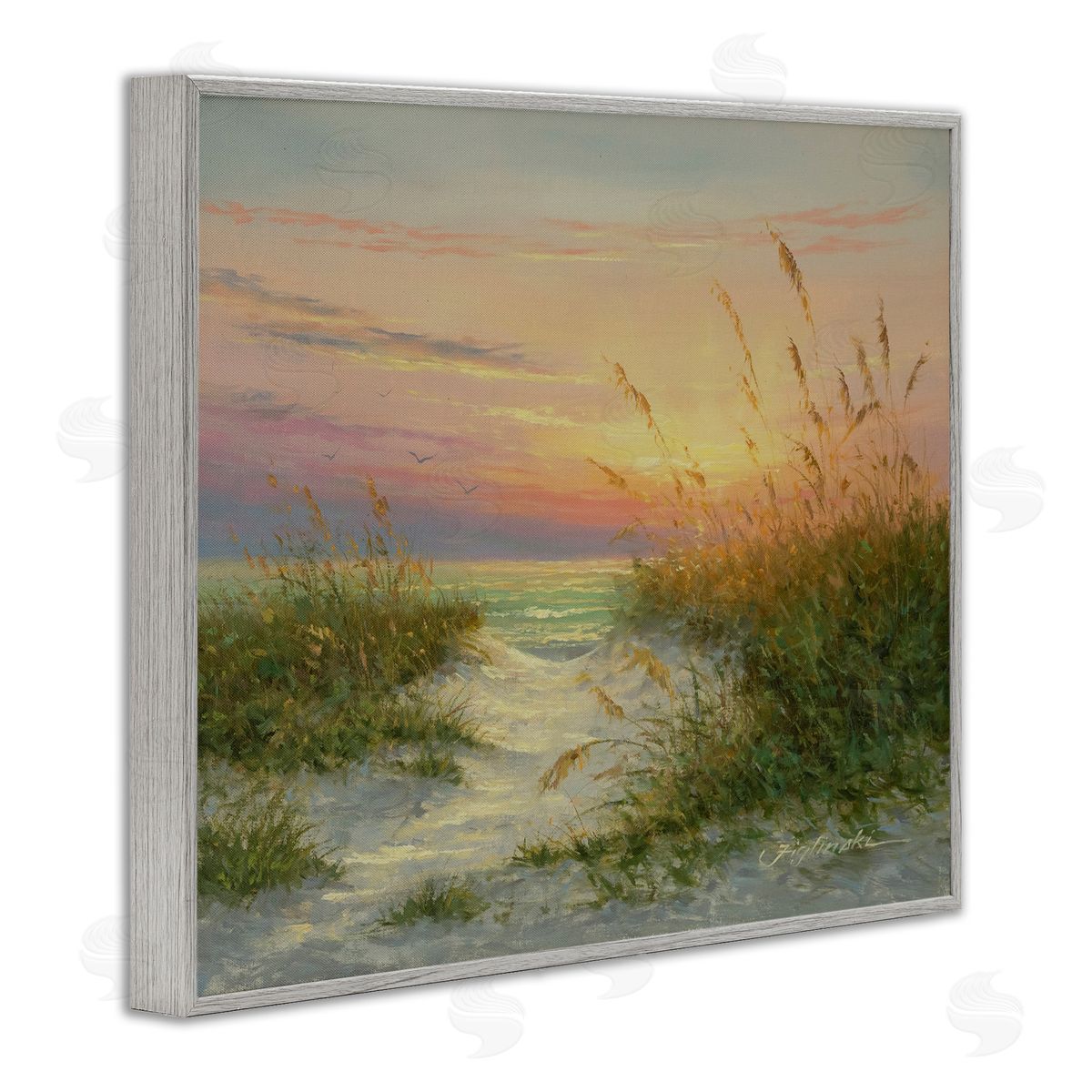Martin Figlinski Sunset Beach Path Reeds