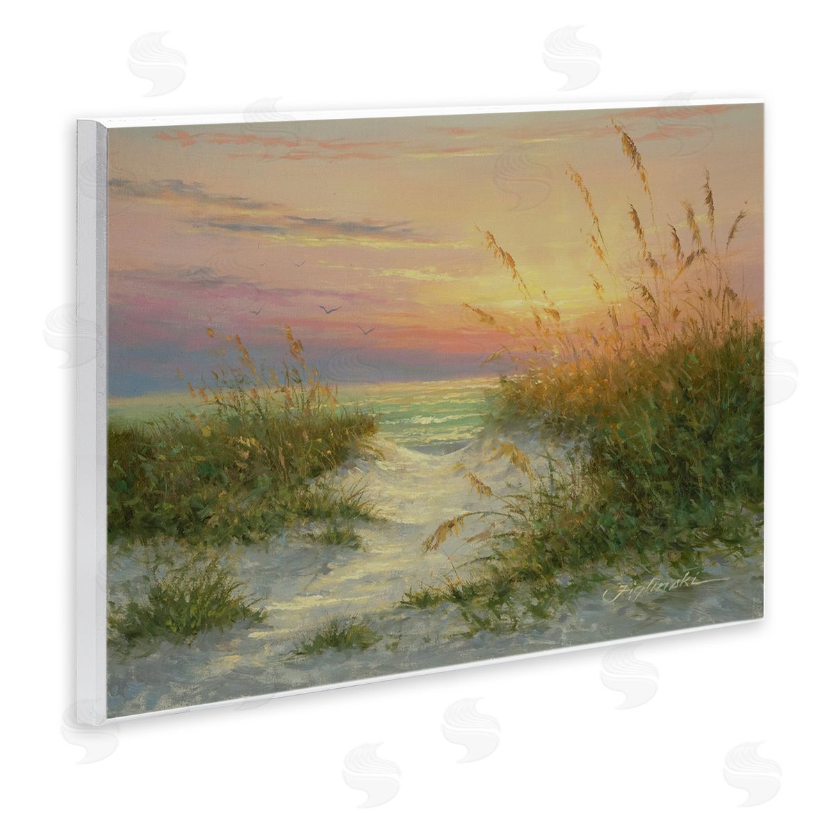 Martin Figlinski Sunset Beach Path Reeds