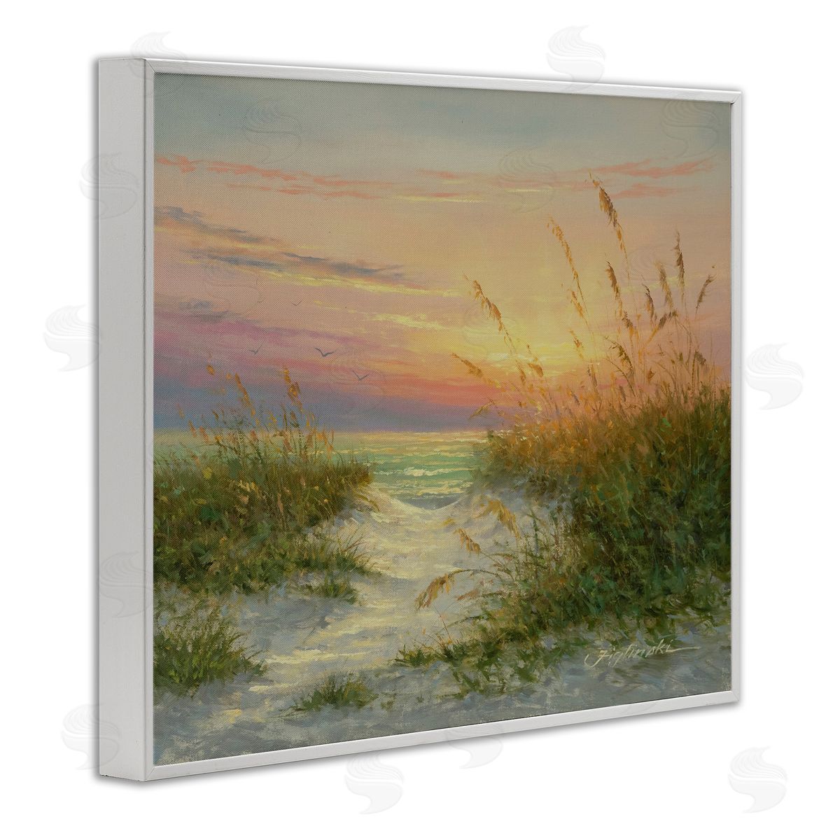 Martin Figlinski Sunset Beach Path Reeds