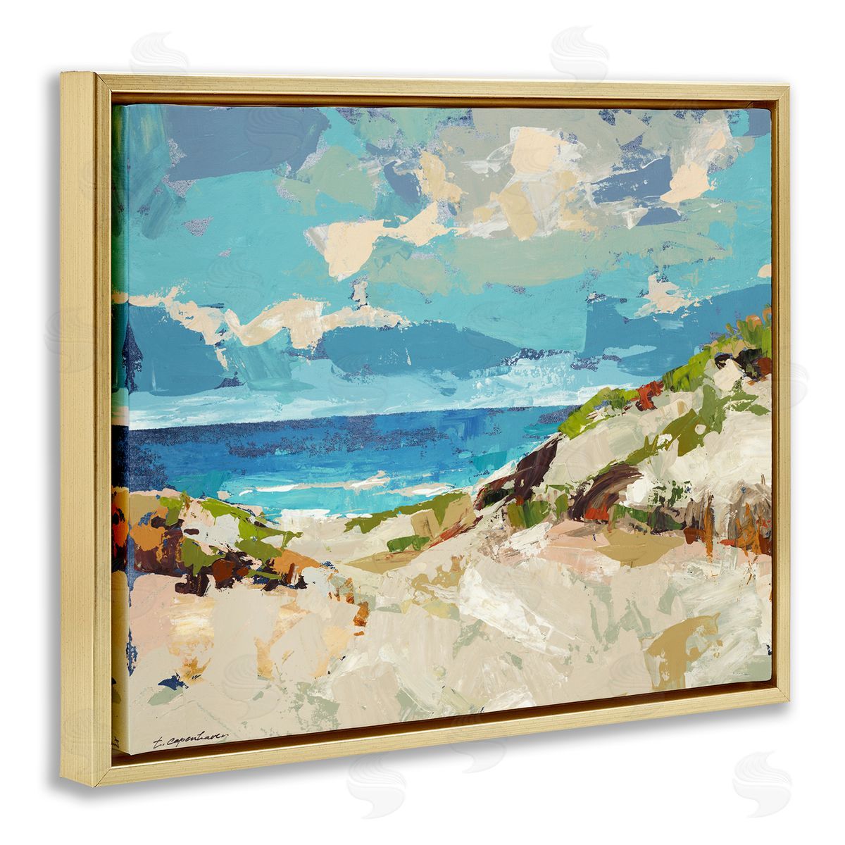 Trevor Copenhaver Abstract Beach Sky Landscape