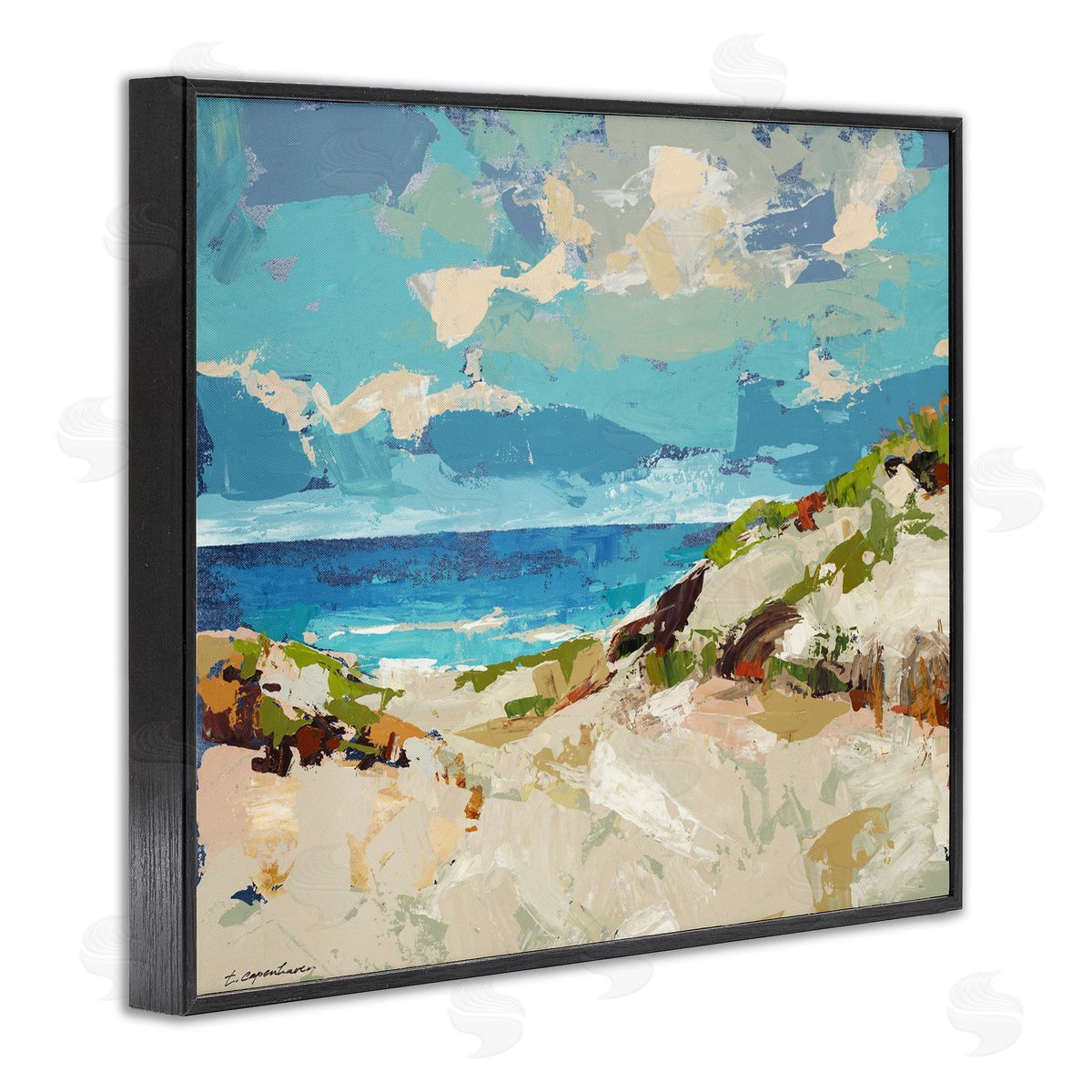 Trevor Copenhaver Abstract Beach Sky Landscape