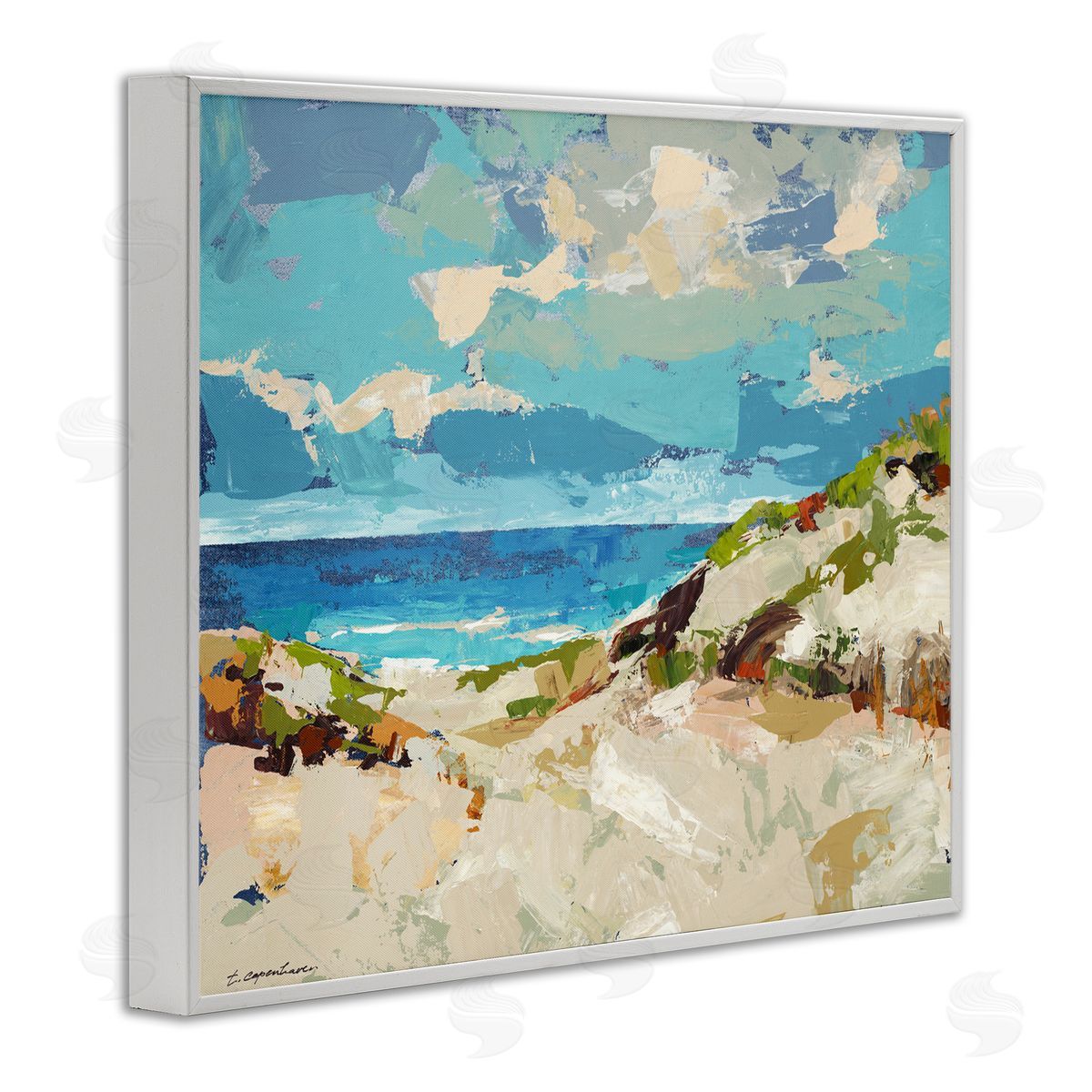 Trevor Copenhaver Abstract Beach Sky Landscape