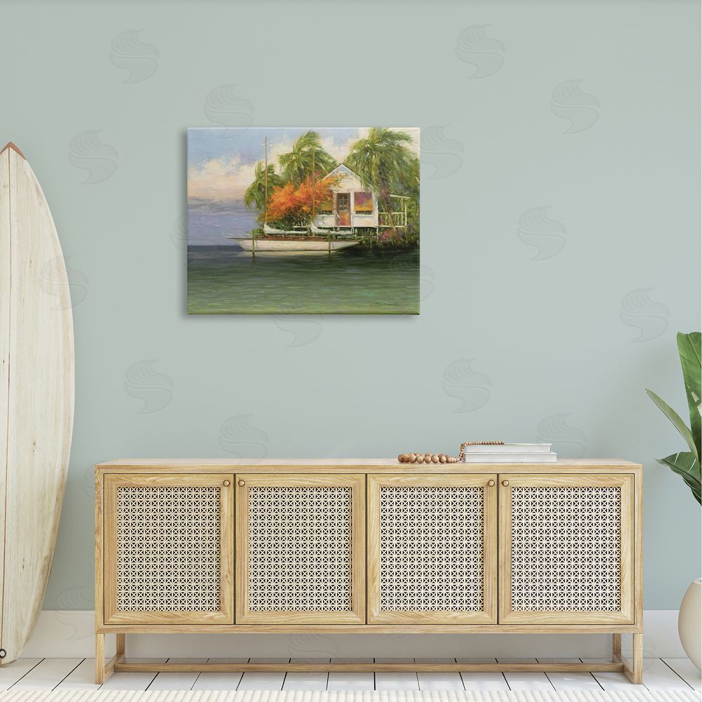 Martin Figlinski Tropical Seaside House Boat