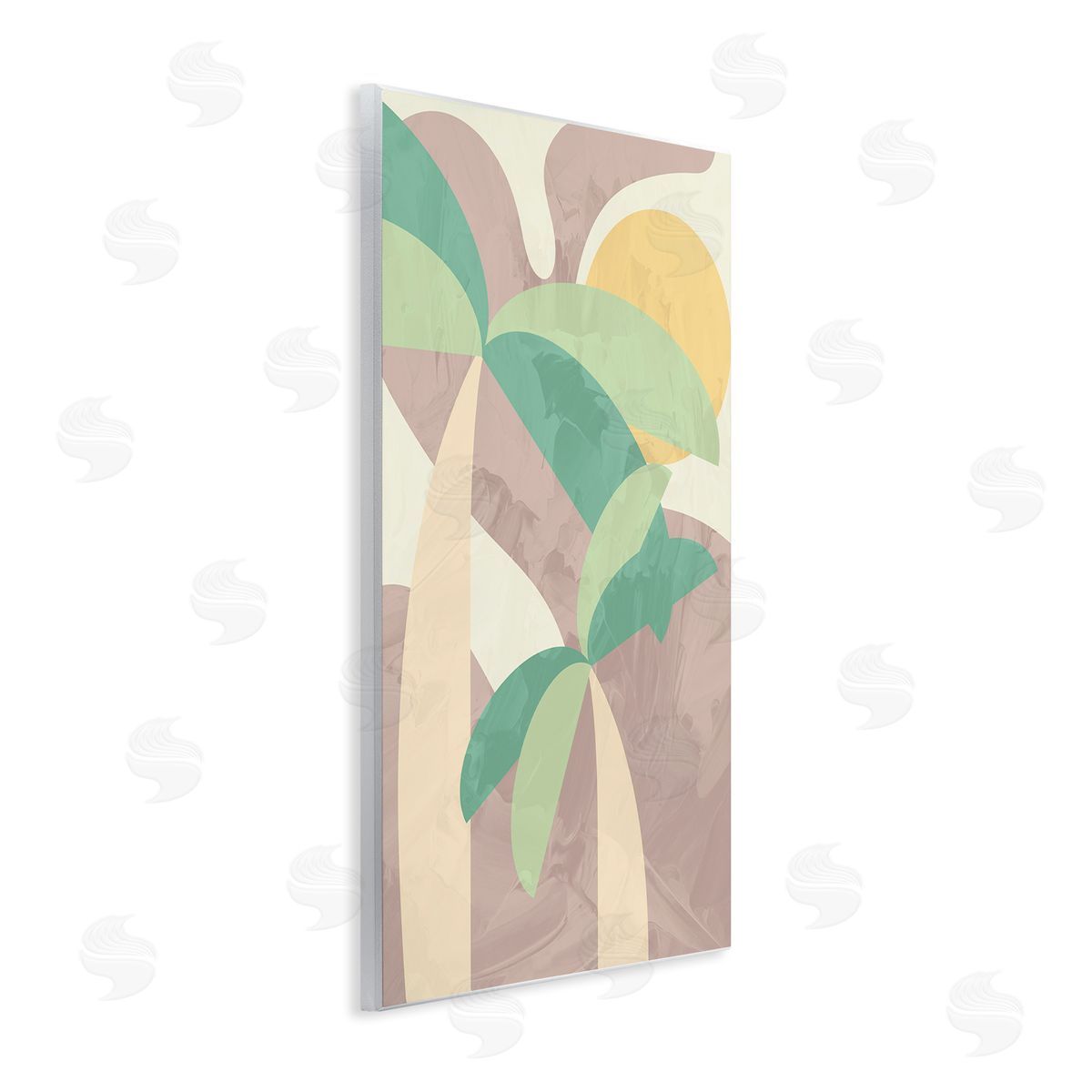 Stupell Studio Abstract Summer Palms Shapes
