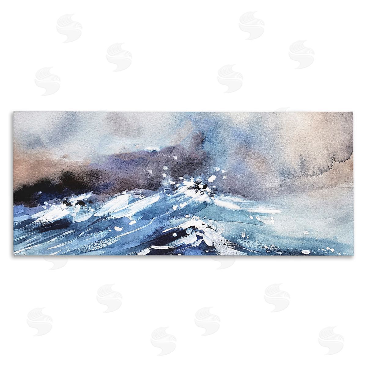 Stupell Studio Marine Waves Ocean Weather