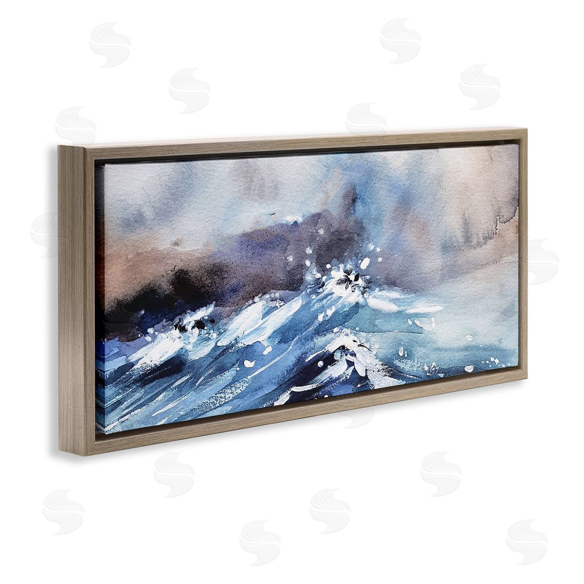 Stupell Studio Marine Waves Ocean Weather