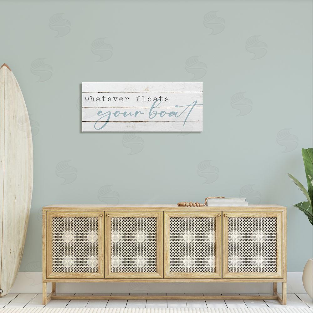 Stupell Studio Whatever Floats Your Boat Sign