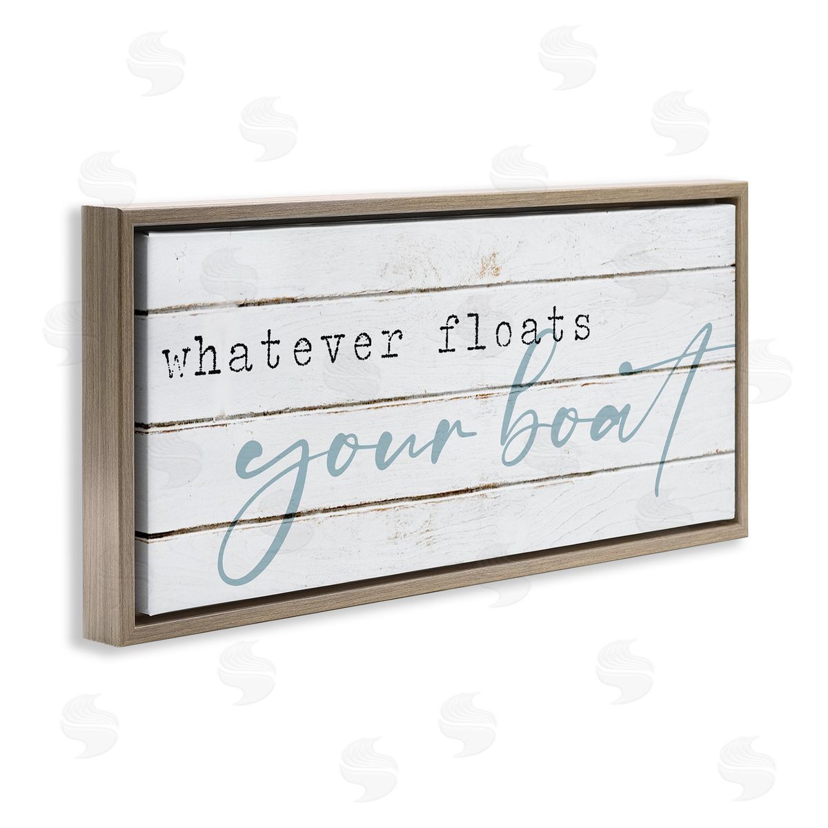 Stupell Studio Whatever Floats Your Boat Sign