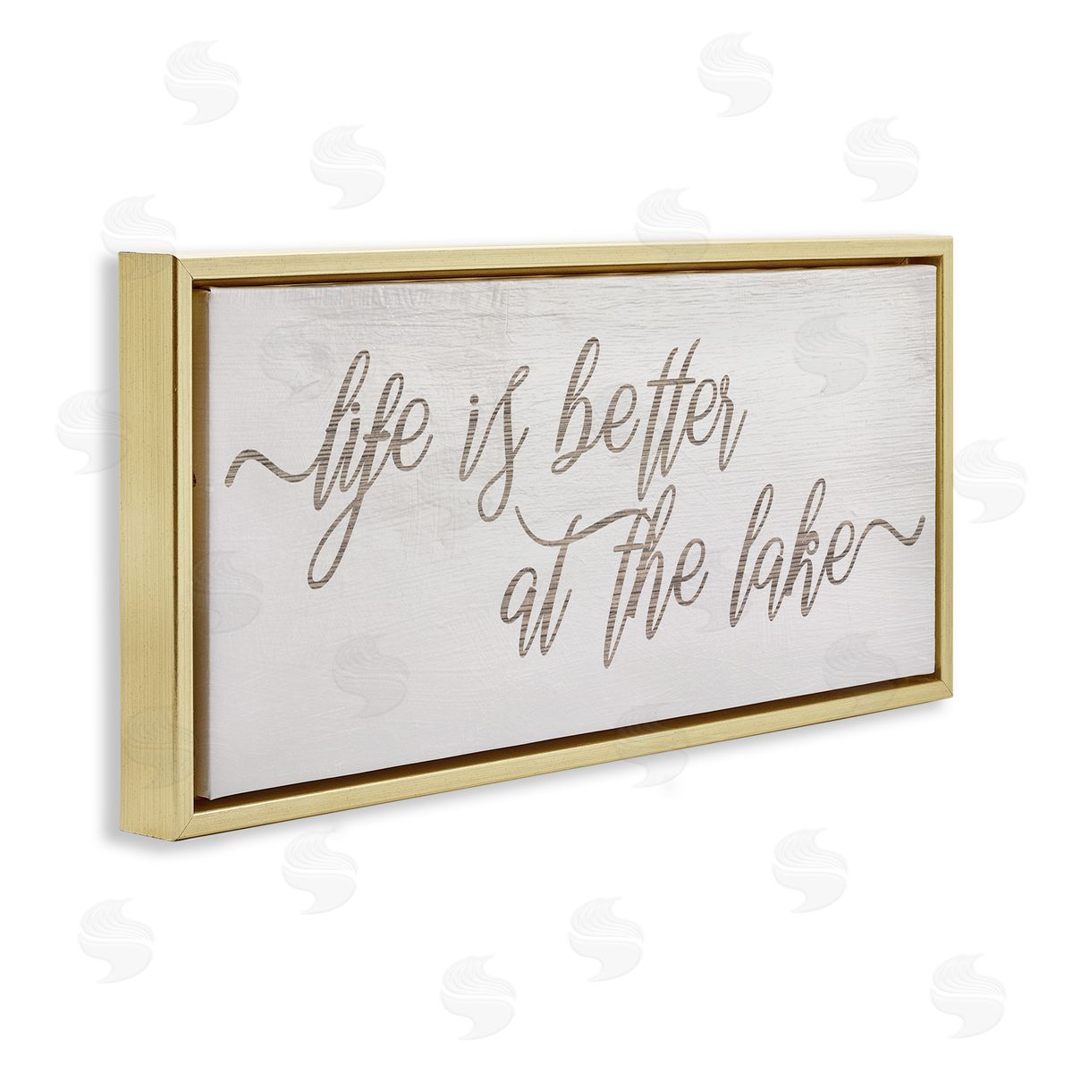 Stupell Studio Life Better At The Lake Phrase