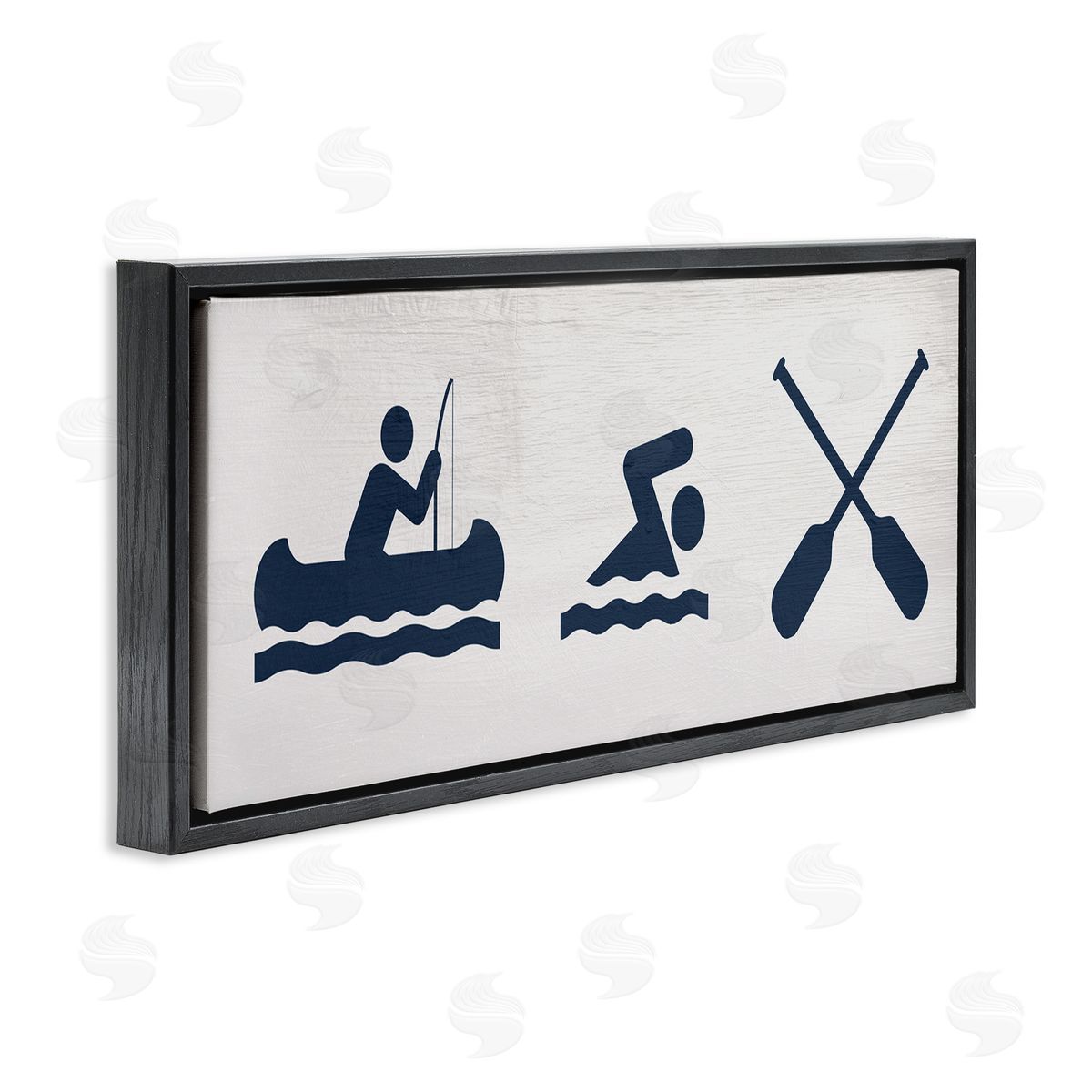 Stupell Studio Lake Water Activities Sign