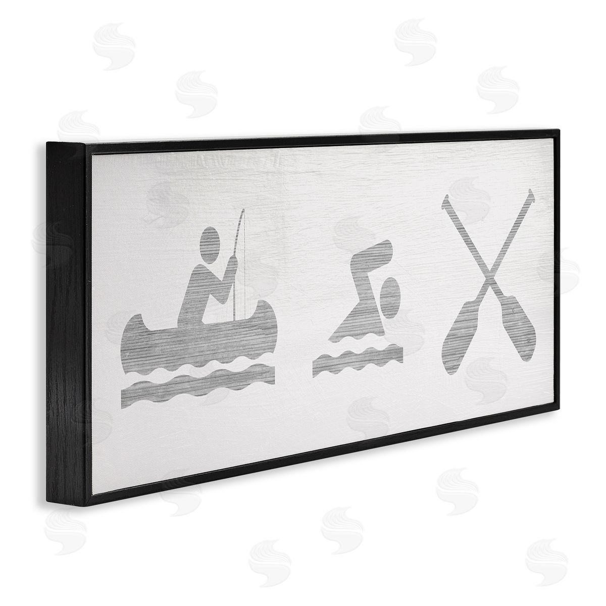 Stupell Studio Lake Cabin Activities Sign