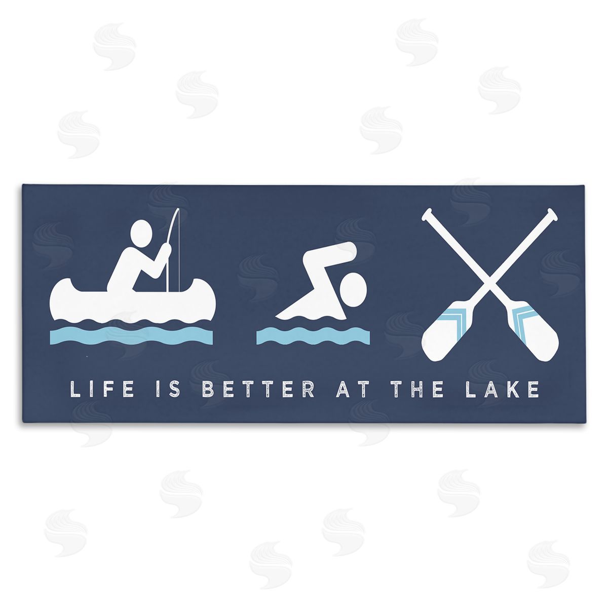 Stupell Studio Life Better At Lake Water Fun