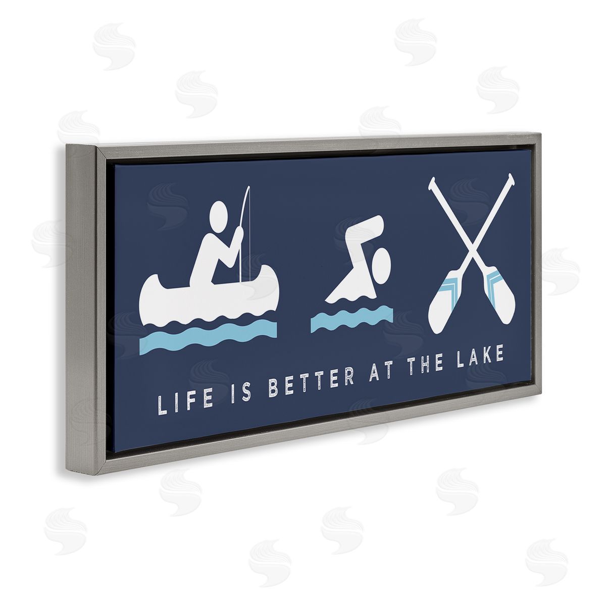 Stupell Studio Life Better At Lake Water Fun